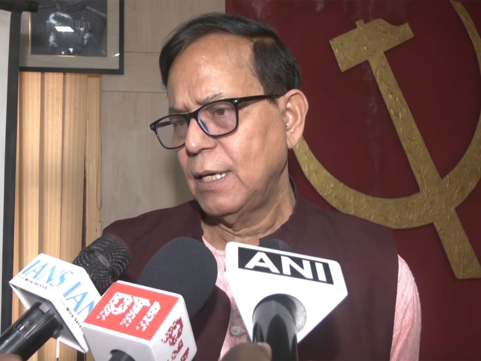 MD Salim (CPIM General Secretary) (Photo/ANI)