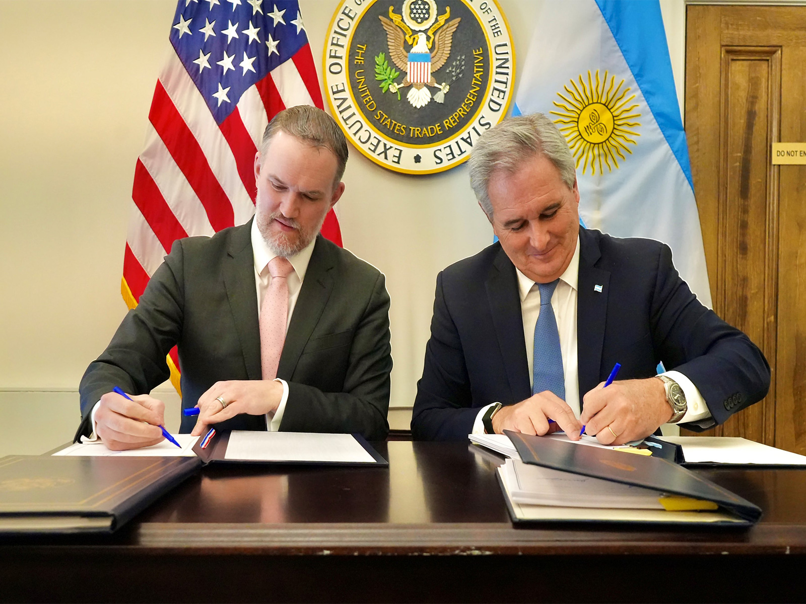 US-Argentina sign deal (Photo: X@USTradeRep)
