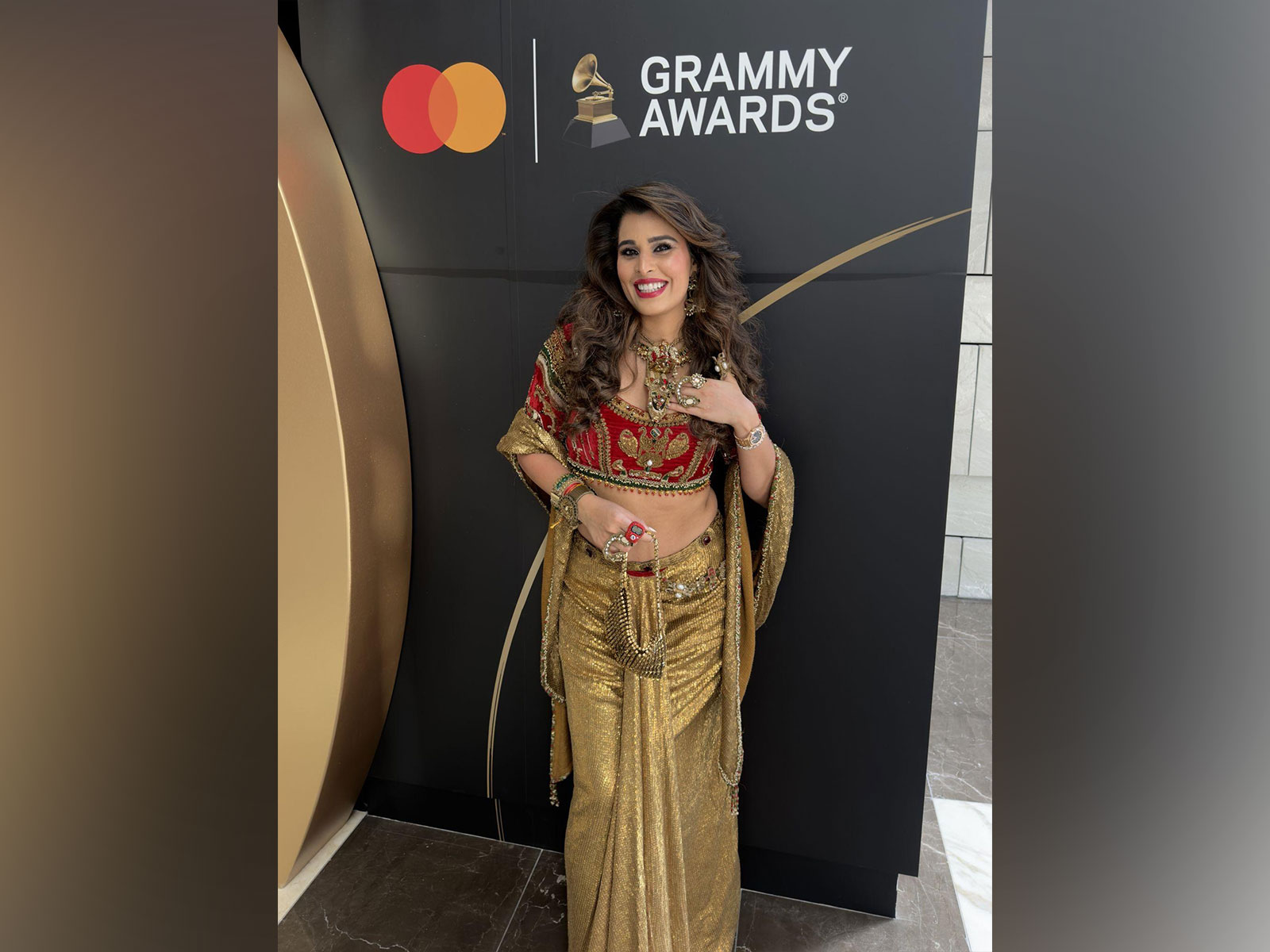 Sri Krishna, Vrindavan & Couture: Inside Aarti Khetarpal’s Grammy Look