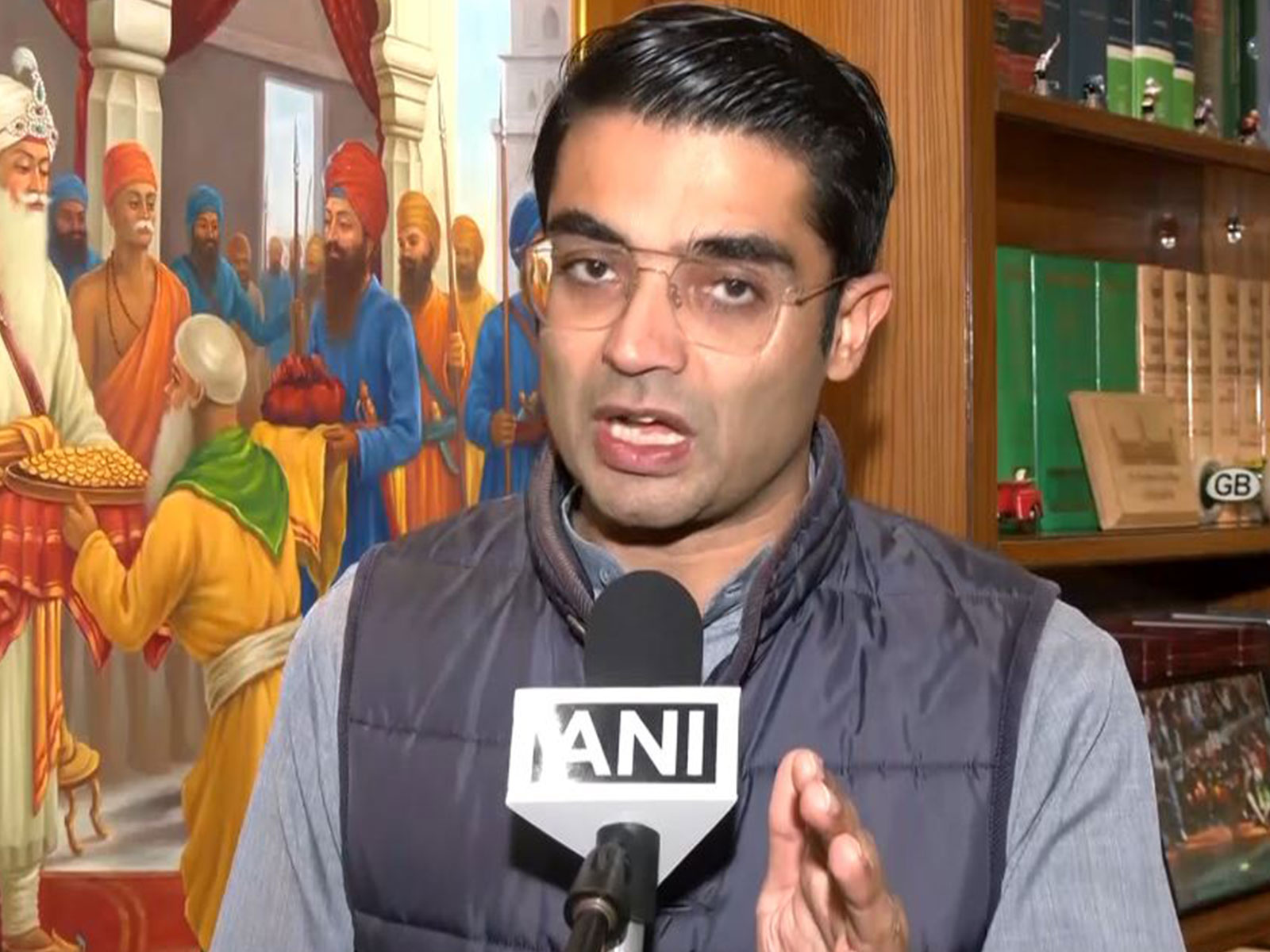 Bharatiya Janata Party (BJP) leader Jaiveer Shergill (Photo/ANI)