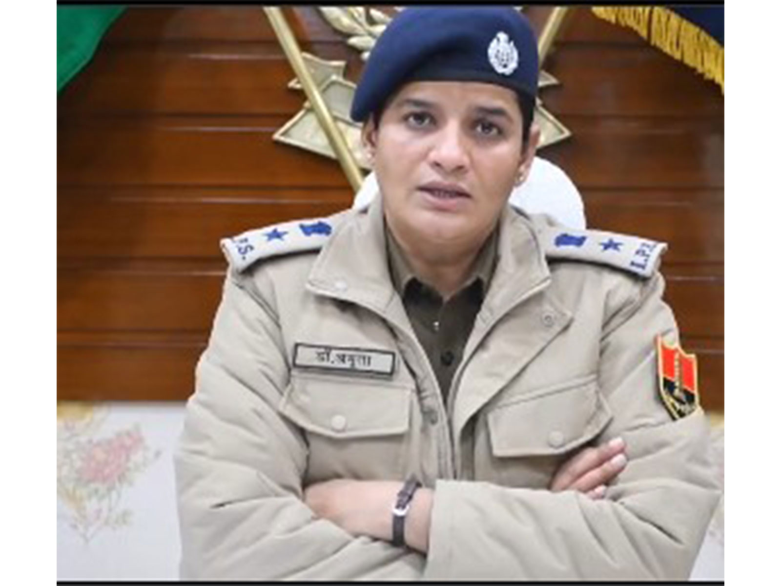 SP Sri Ganganagar Amrita Dulhan ( Photo/ANI)