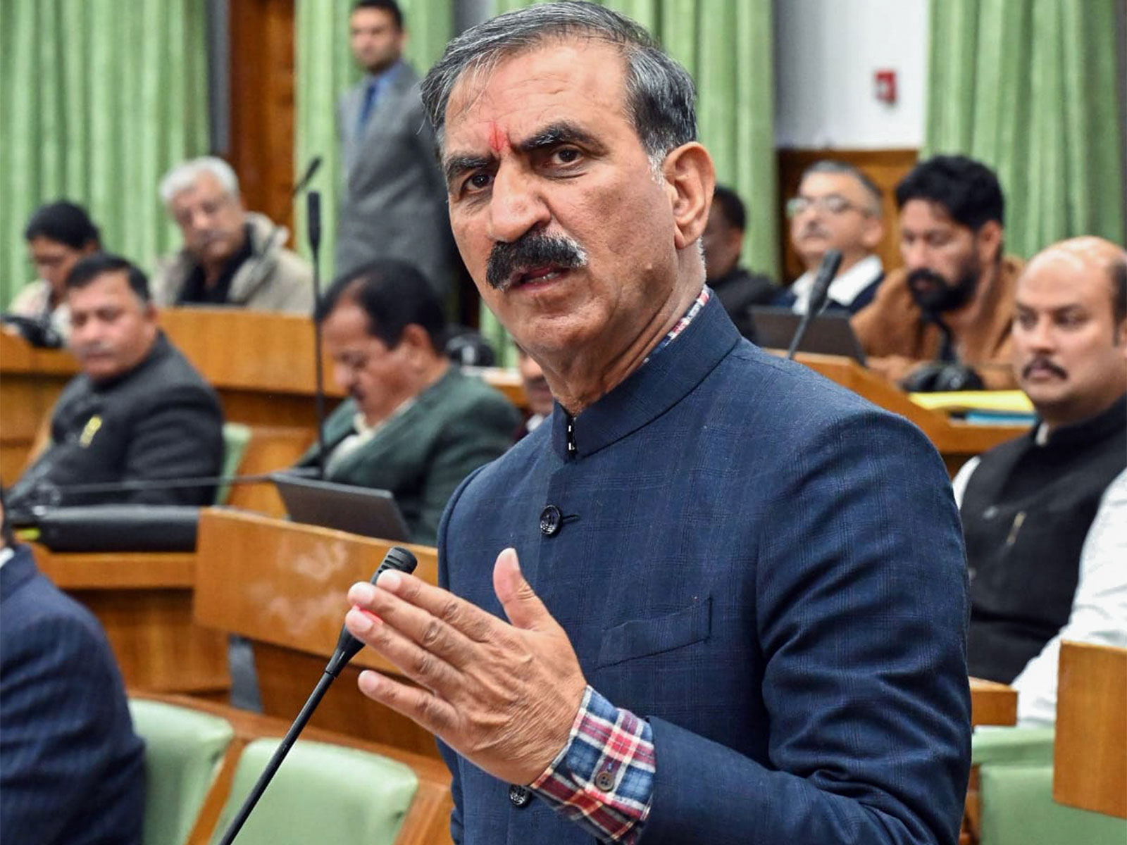 Himachal Pradesh CM Thakur Sukhvinder Singh Sukhu (File Photo/ANI)