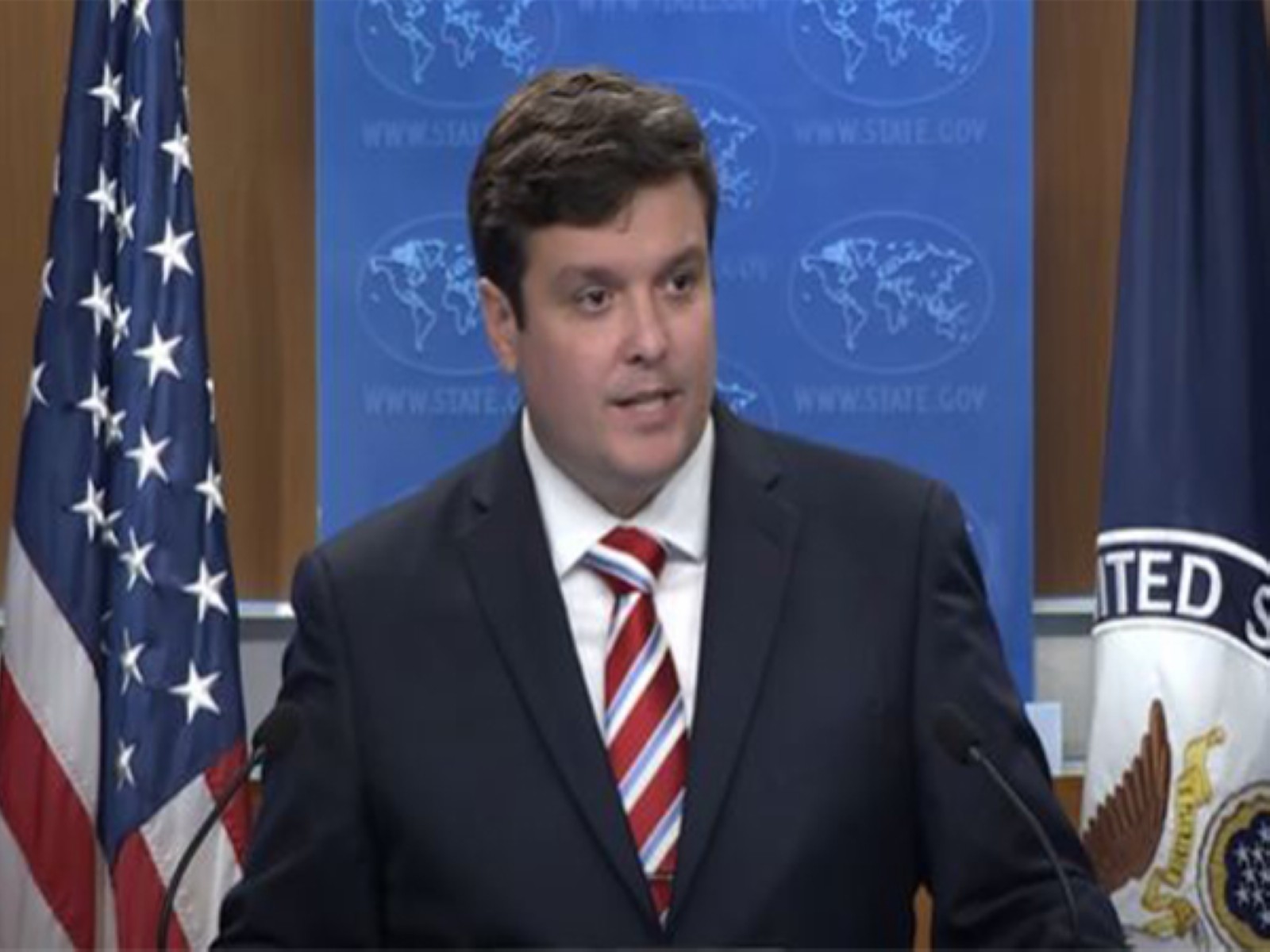 US State Department Principal Deputy Spokesperson Tommy Pigott (File Photo/ YouTube @StateDept)