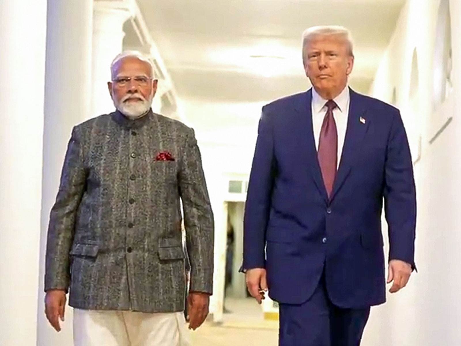 Prime Minister Narendra Modi and US President Donald Trump (Photo/ANI) Prime Minister Narendra Modi and US President Donald Trump (Photo/ANI)