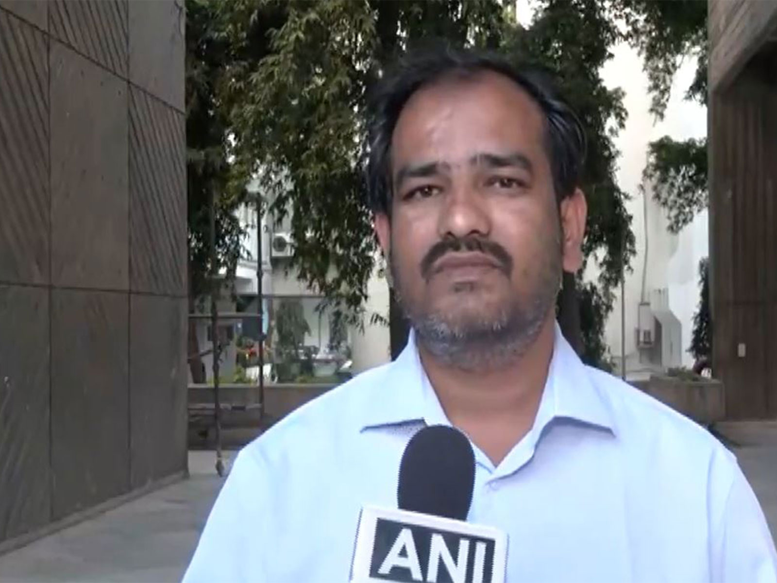 Telangana Gig And Platform Workers Union’s Founder President Shaik Salauddin (Photo/ANI)