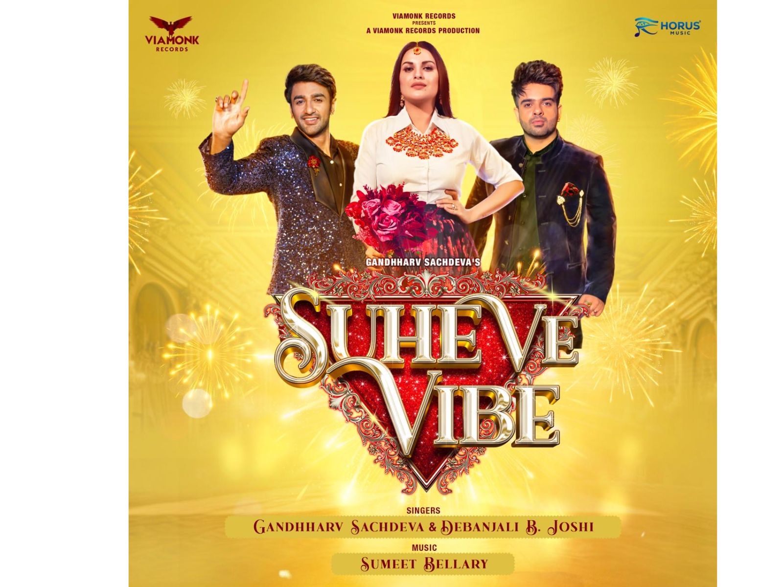 Suhe Ve Vibe: Fukrey Fame Singer Gandhharv Sachdeva Recreates a Grand Punjabi Wedding with Nishant Malkani and Himanshi Khurana Suhe Ve Vibe: Fukrey Fame Singer Gandhharv Sachdeva Recreates a Grand Punjabi Wedding with Nishant Malkani and Himanshi Khurana
