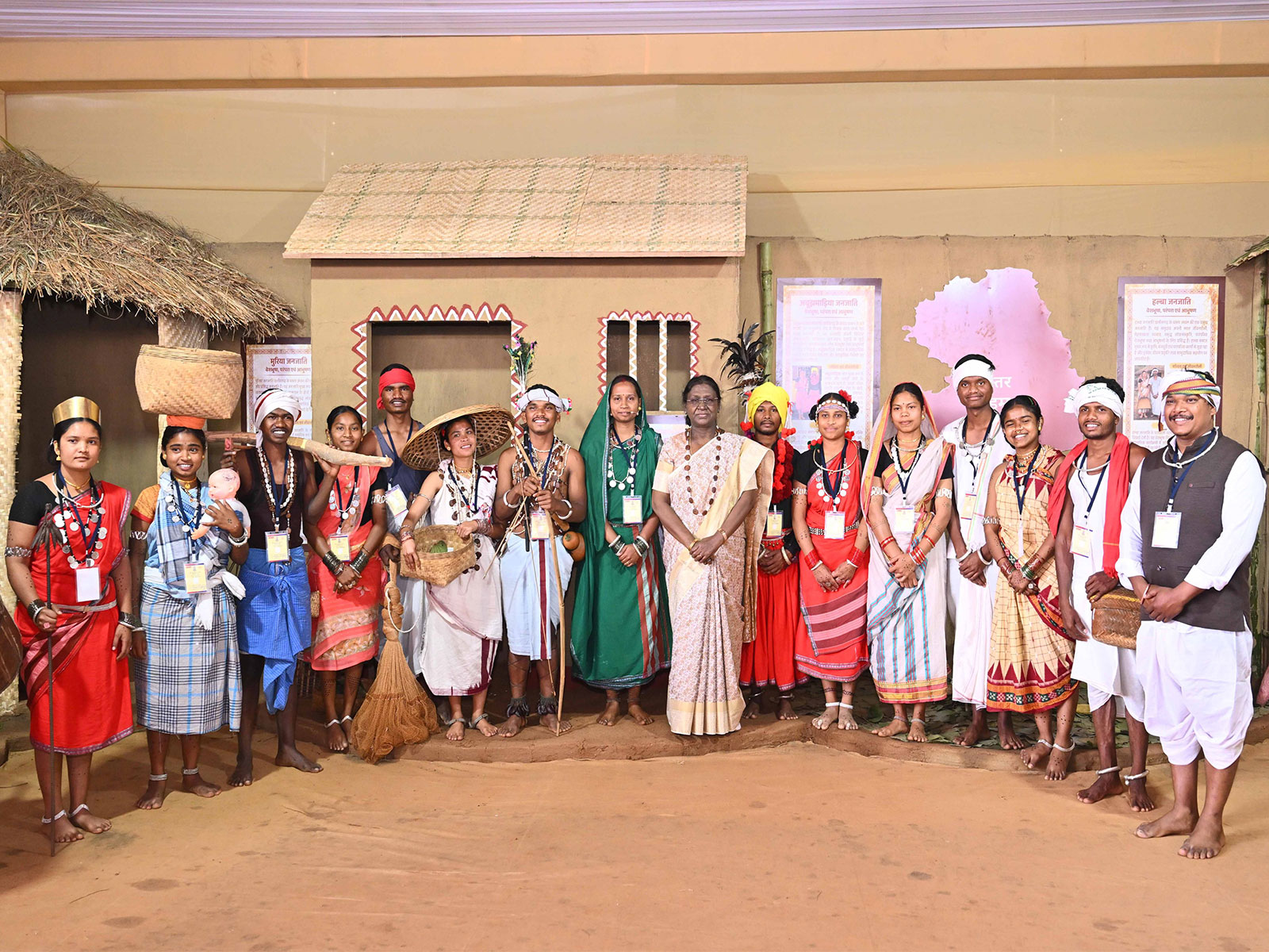 President Droupadi Murmu inaugurates Bastar Pandum 2026 (Photo/X/@rashtrapatibhvn)