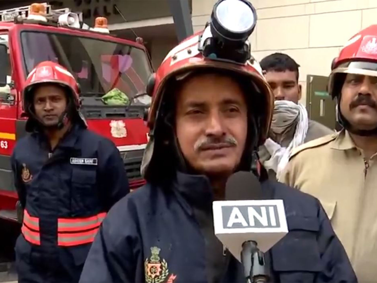 Fire Officer Yashwant Meena (Photo/ANI)