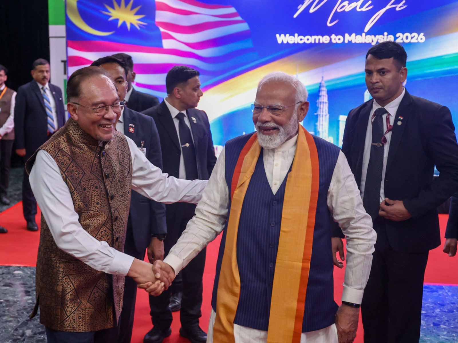 Malaysian PM Anwar Ibrahim with Indian PM Narendra Modi (Photo/@narendramodi) Malaysian PM Anwar Ibrahim with Indian PM Narendra Modi (Photo/@narendramodi)