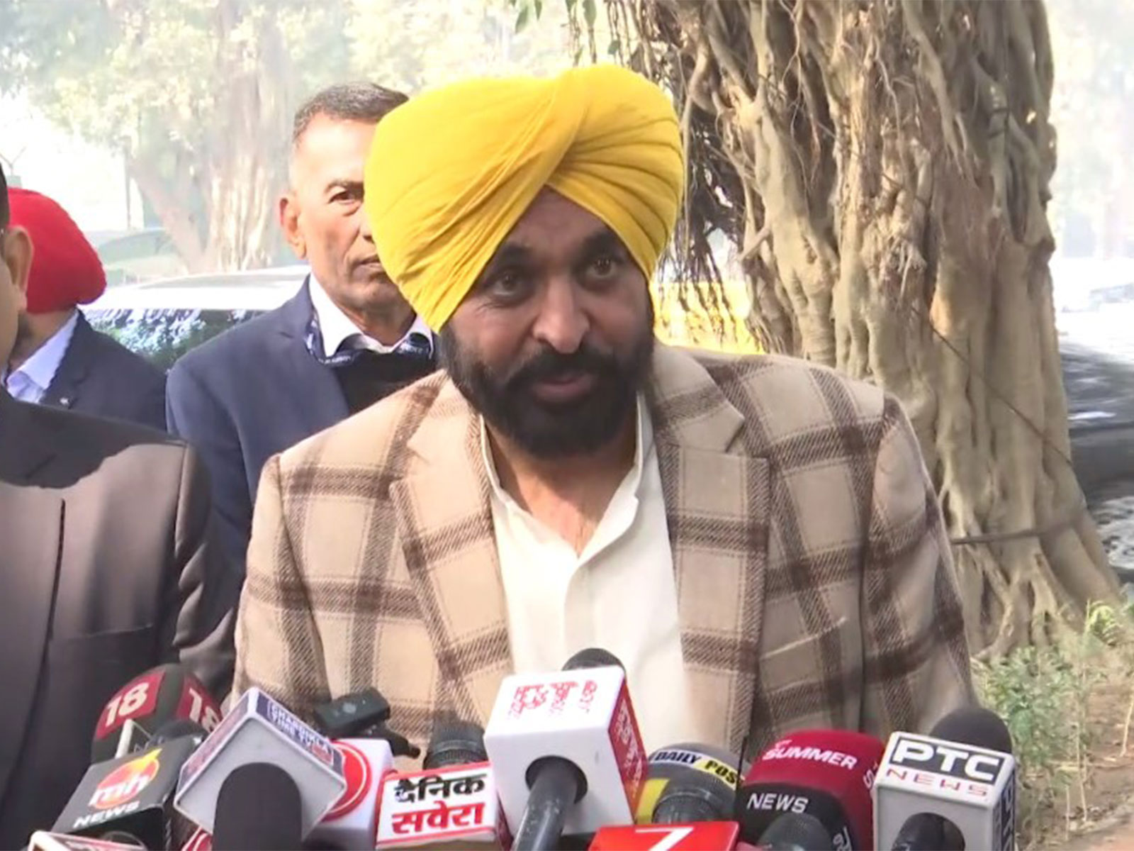 Punjab CM Bhagwant Mann (Photo/ANI)