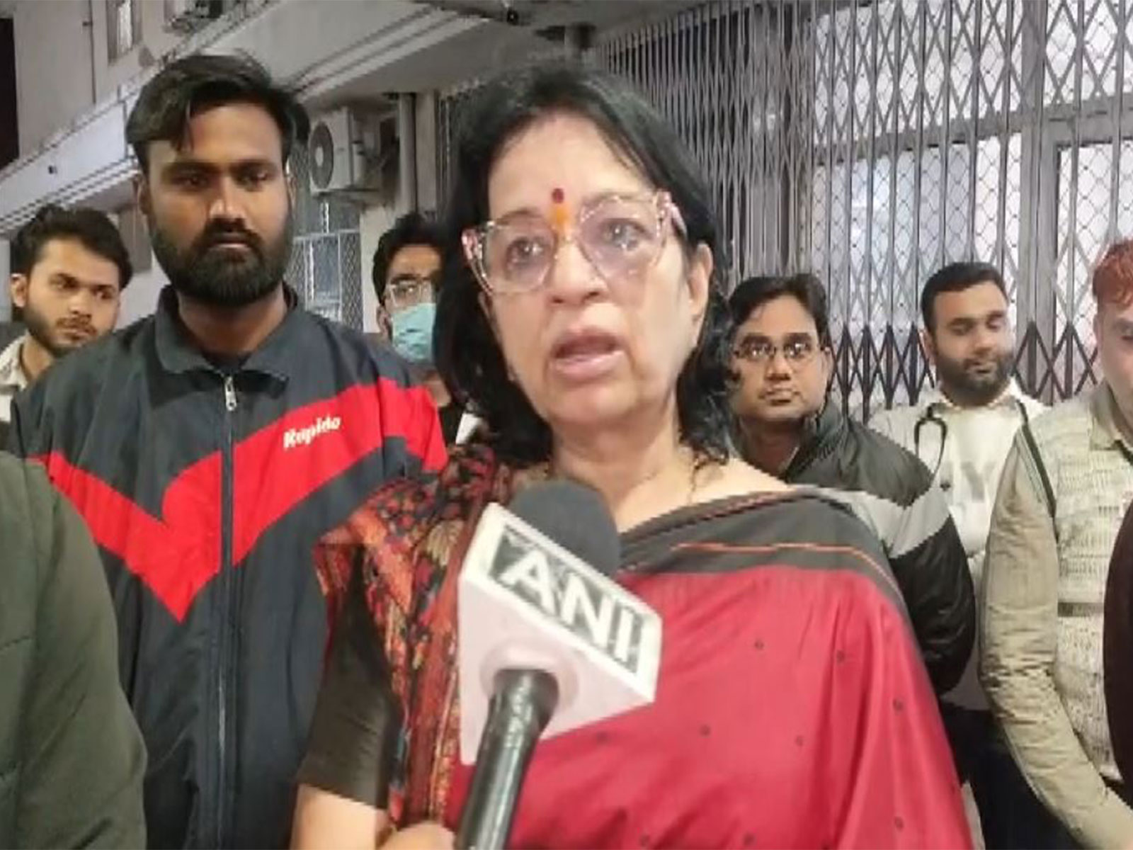Kota Medical College Principal Sangeeta Saxena (Photo/ANI)