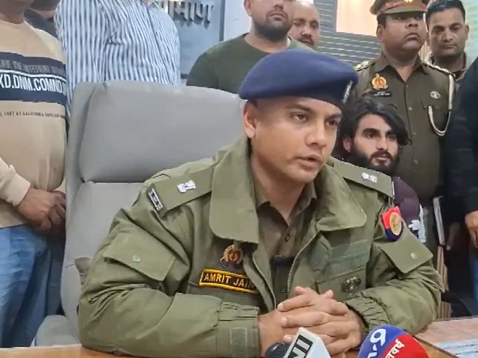 Aligarh Rural SP Amrit Jain (Photo/ANI) Aligarh Rural SP Amrit Jain (Photo/ANI)