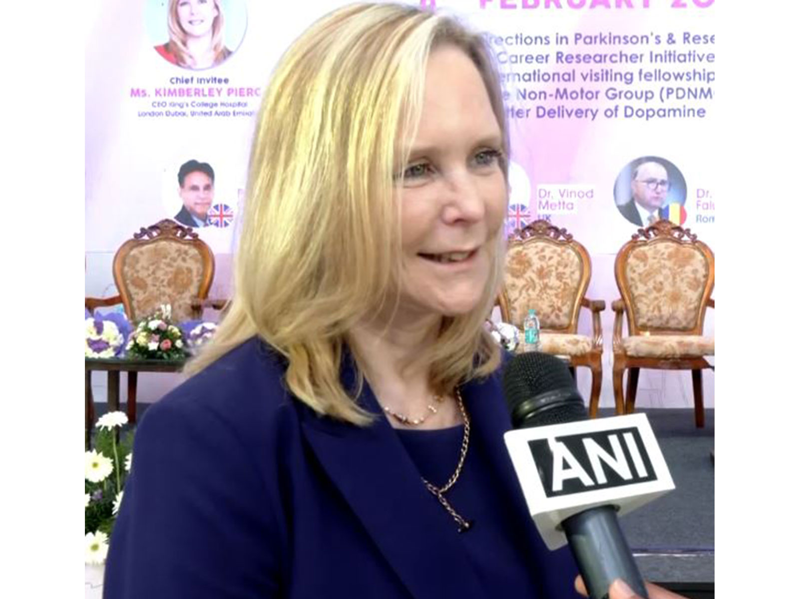 King’s College Hospital London CEO Kimberley Pierce (Photo/ANI)