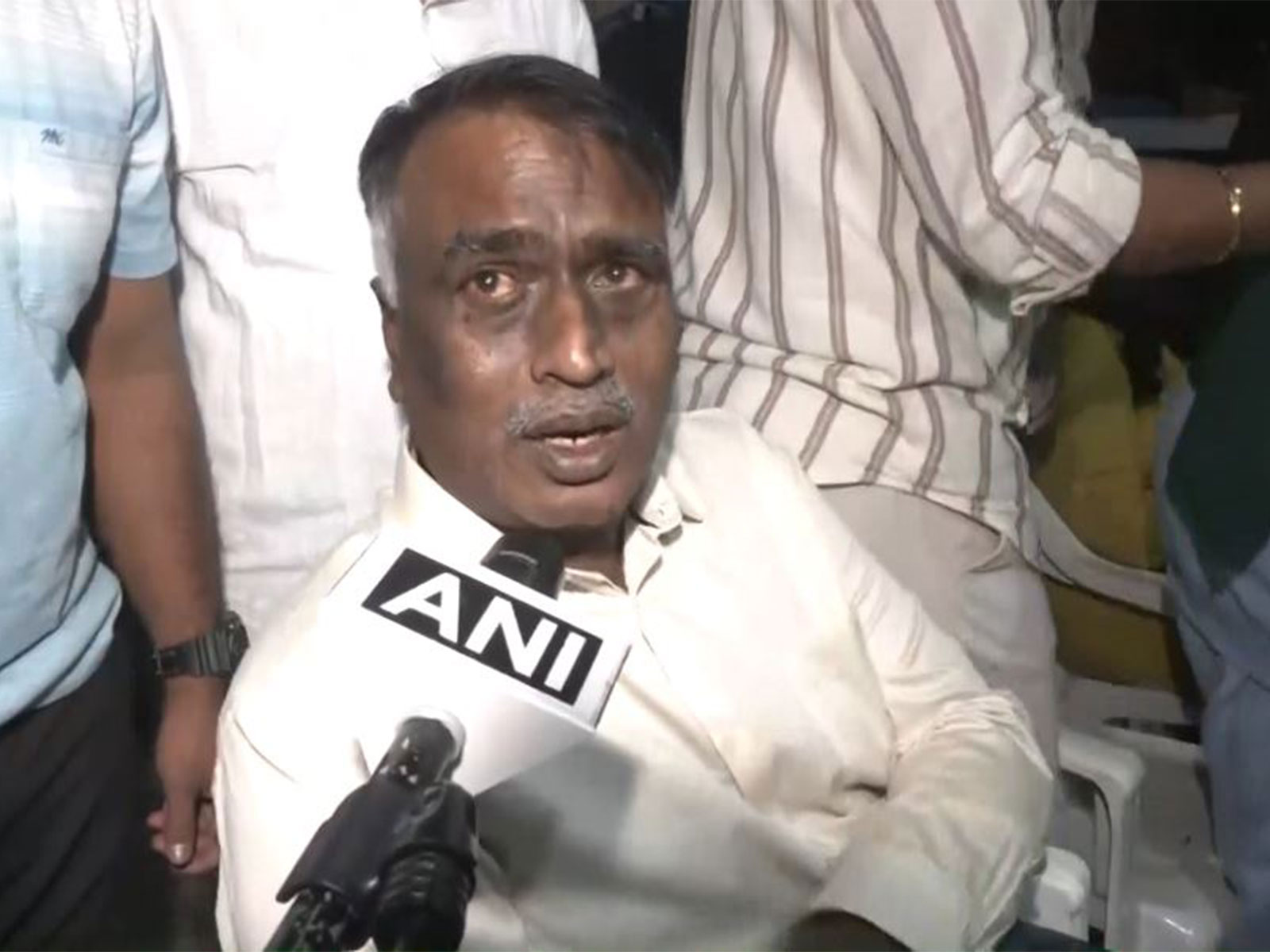 Aaron George's father Easo Varghese. (Photo: ANI)