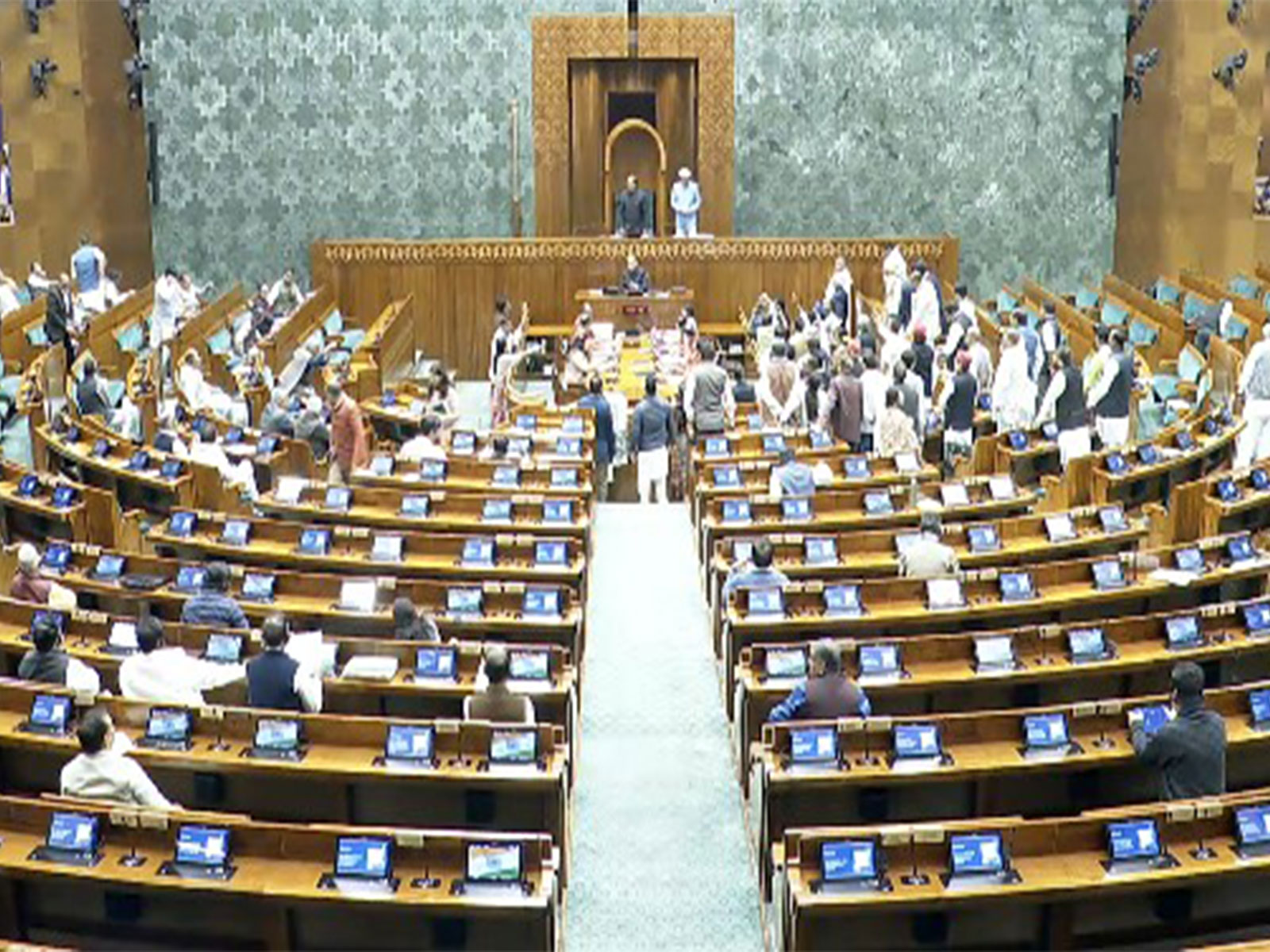 Lok Sabha proceedings (Photo/Youtube/SansadTV)