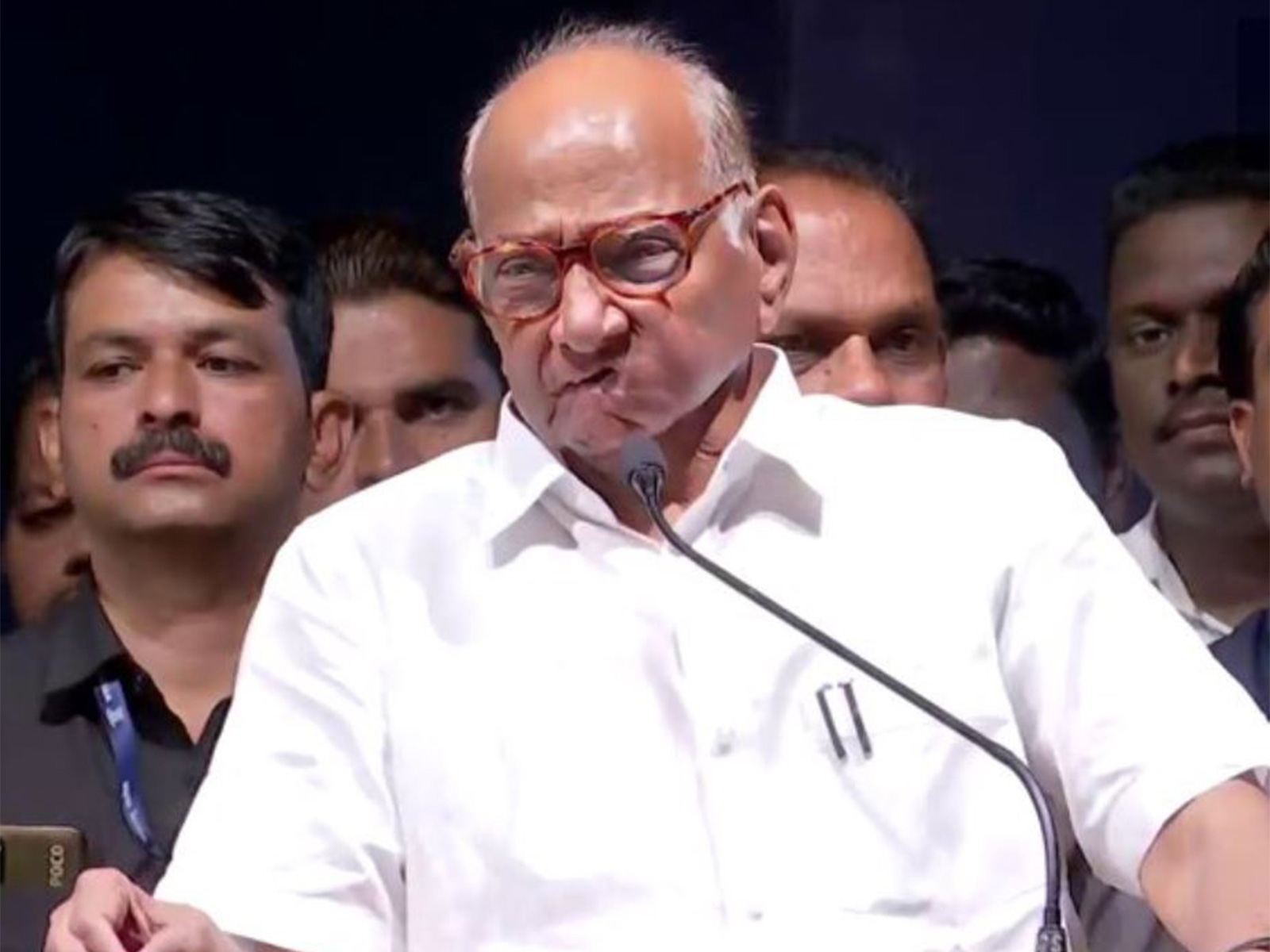NCP-SCP chief Sharad Pawar (Photo/ANI)
