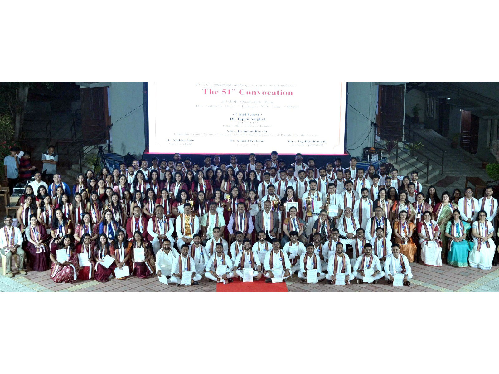 Problem-solving ability will be the real strength of the future, says Dr. Tapan Singhel at IMDR’s 51st convocation ceremony
