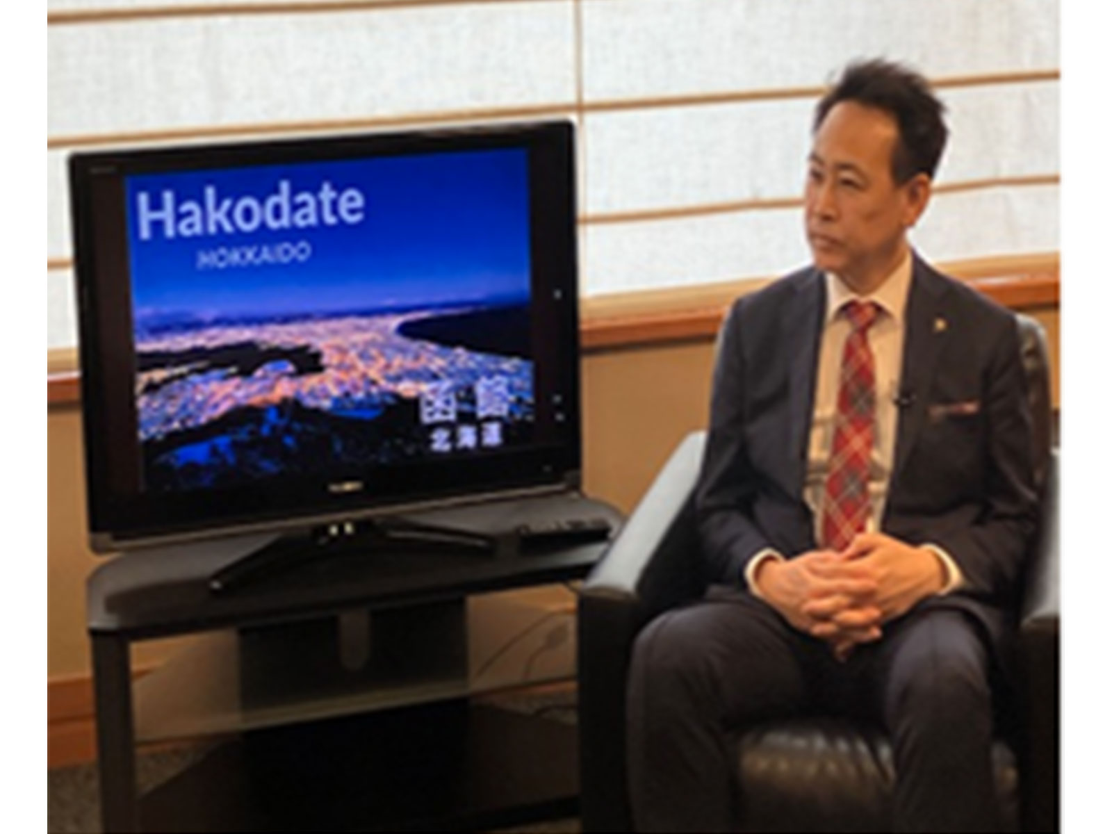Hakodate city mayor Jun Oizumi (Photo/ANI)