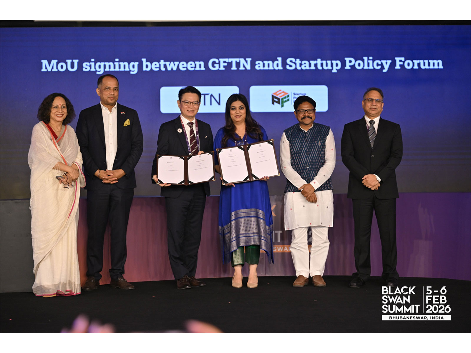 MoU signed between Global Finance & Technology Network (GFTN) and Startup Policy Forum (SPF)