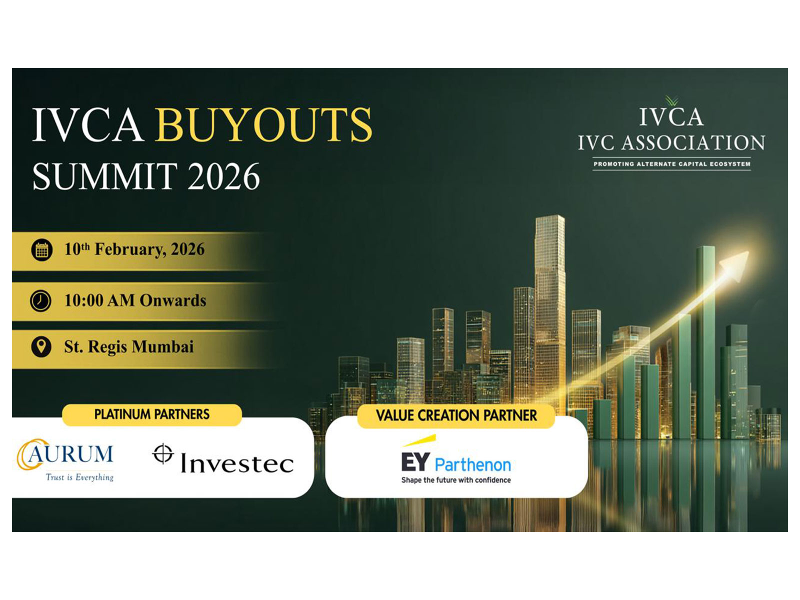 IVCA Buyouts Summit 2026 to Highlight Growth of Control-Led PE Deals in India IVCA Buyouts Summit 2026 to Highlight Growth of Control-Led PE Deals in India