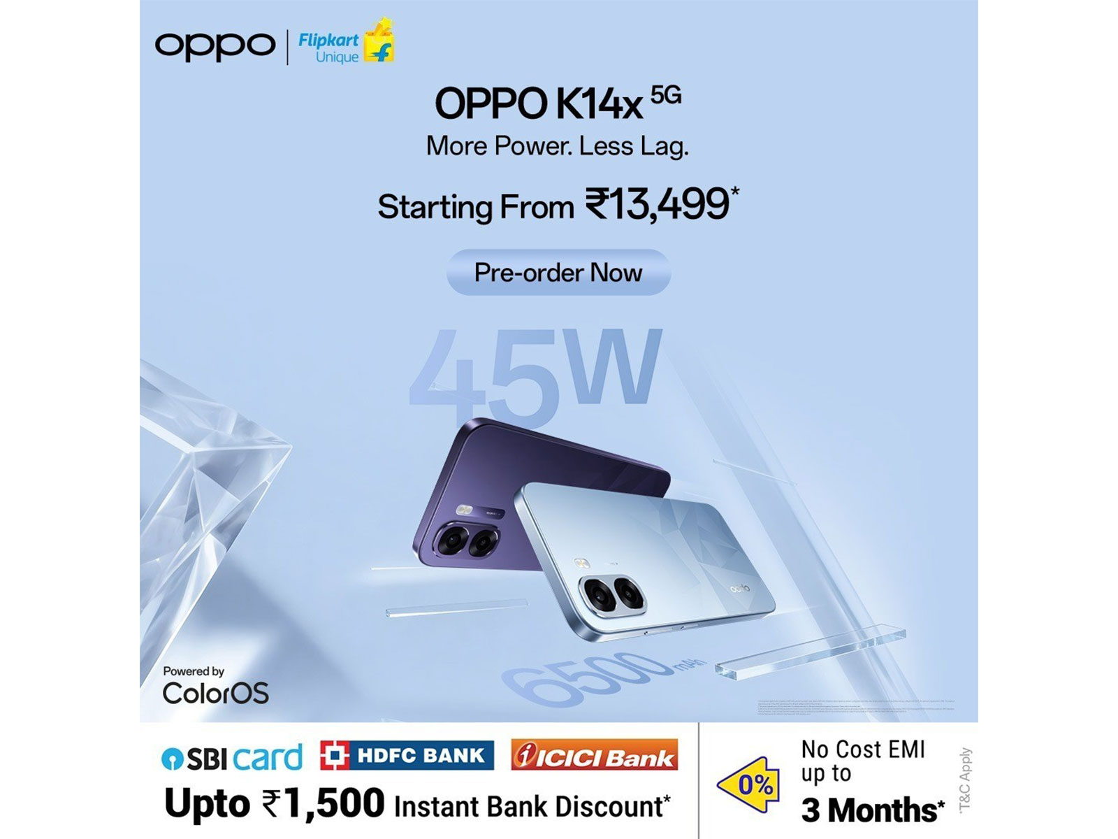 OPPO Launches K14x 5G in India, Bringing Power, Performance and Smoothness for Worry-Free Everyday Use, Starting INR 13,499 OPPO Launches K14x 5G in India, Bringing Power, Performance and Smoothness for Worry-Free Everyday Use, Starting INR 13,499