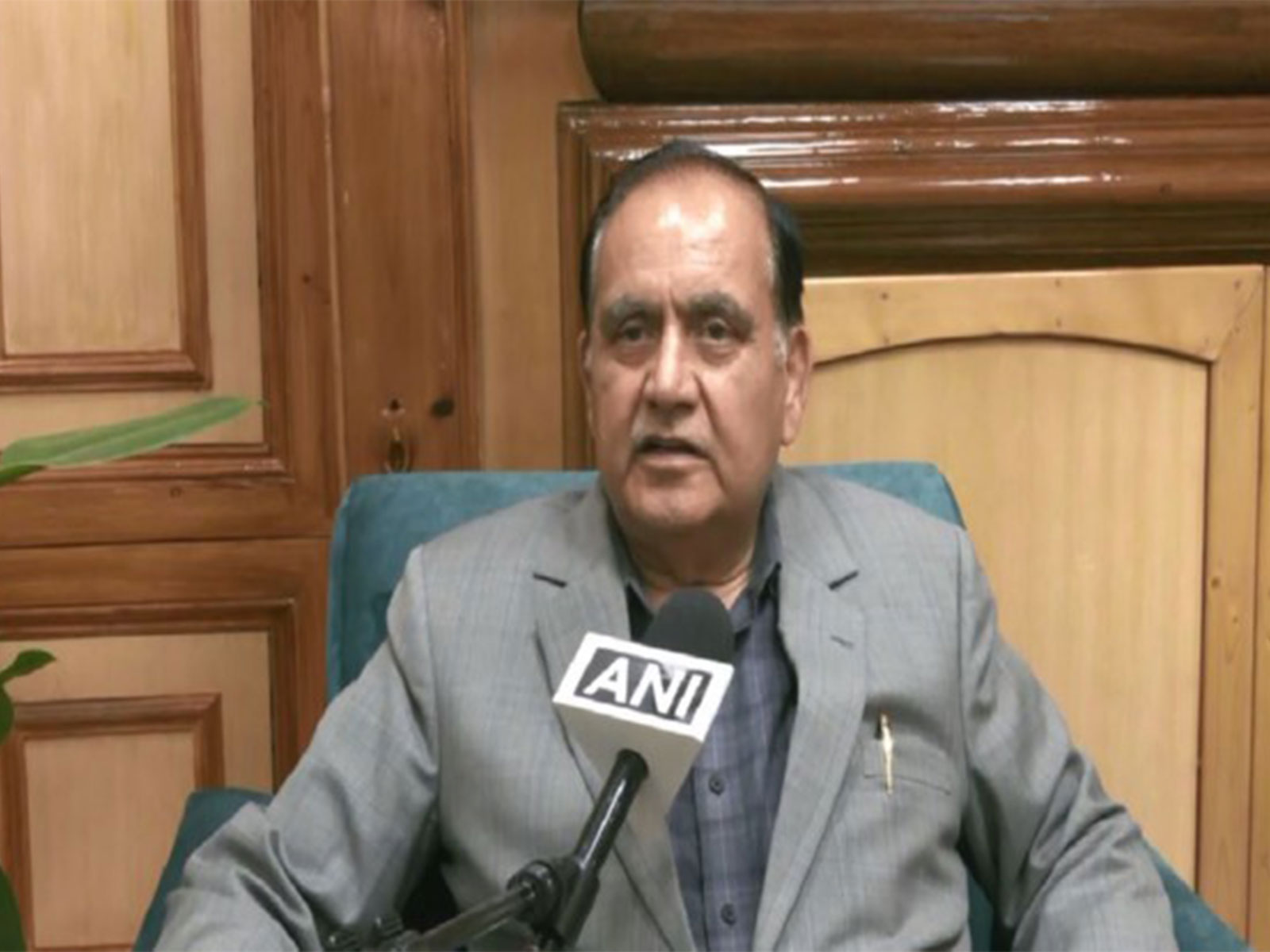 Himachal Pradesh Assembly Speaker, Kuldeep Singh Pathania (File Photo/ANI) Himachal Pradesh Assembly Speaker, Kuldeep Singh Pathania (File Photo/ANI)