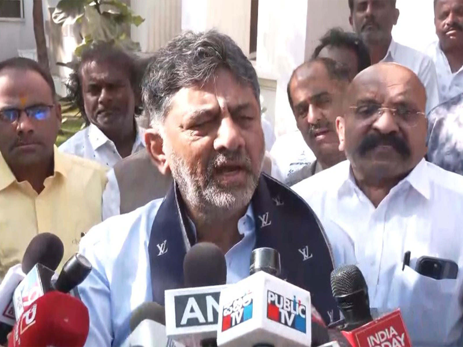 Karnataka Deputy Chief Minister DK Shivakumar (Photo/ANI)