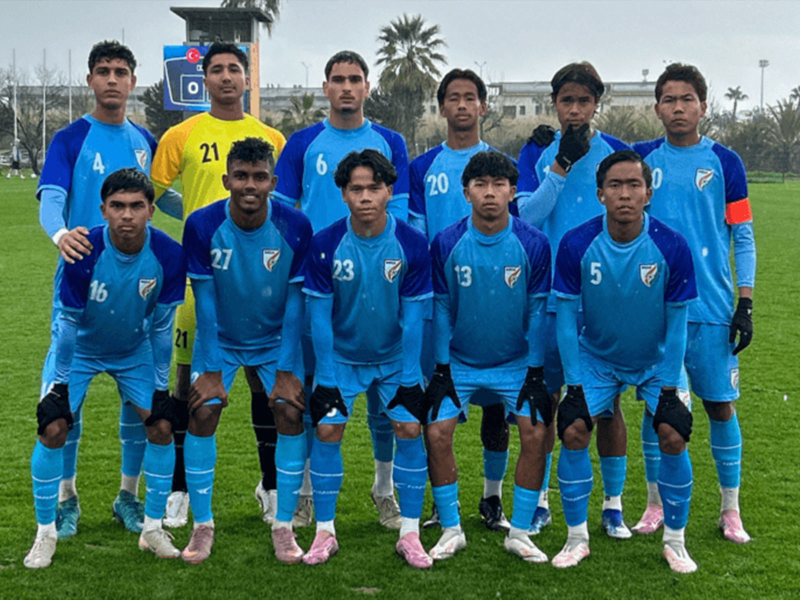 India U-17 Men's football team. (Photo/AIFF) 
