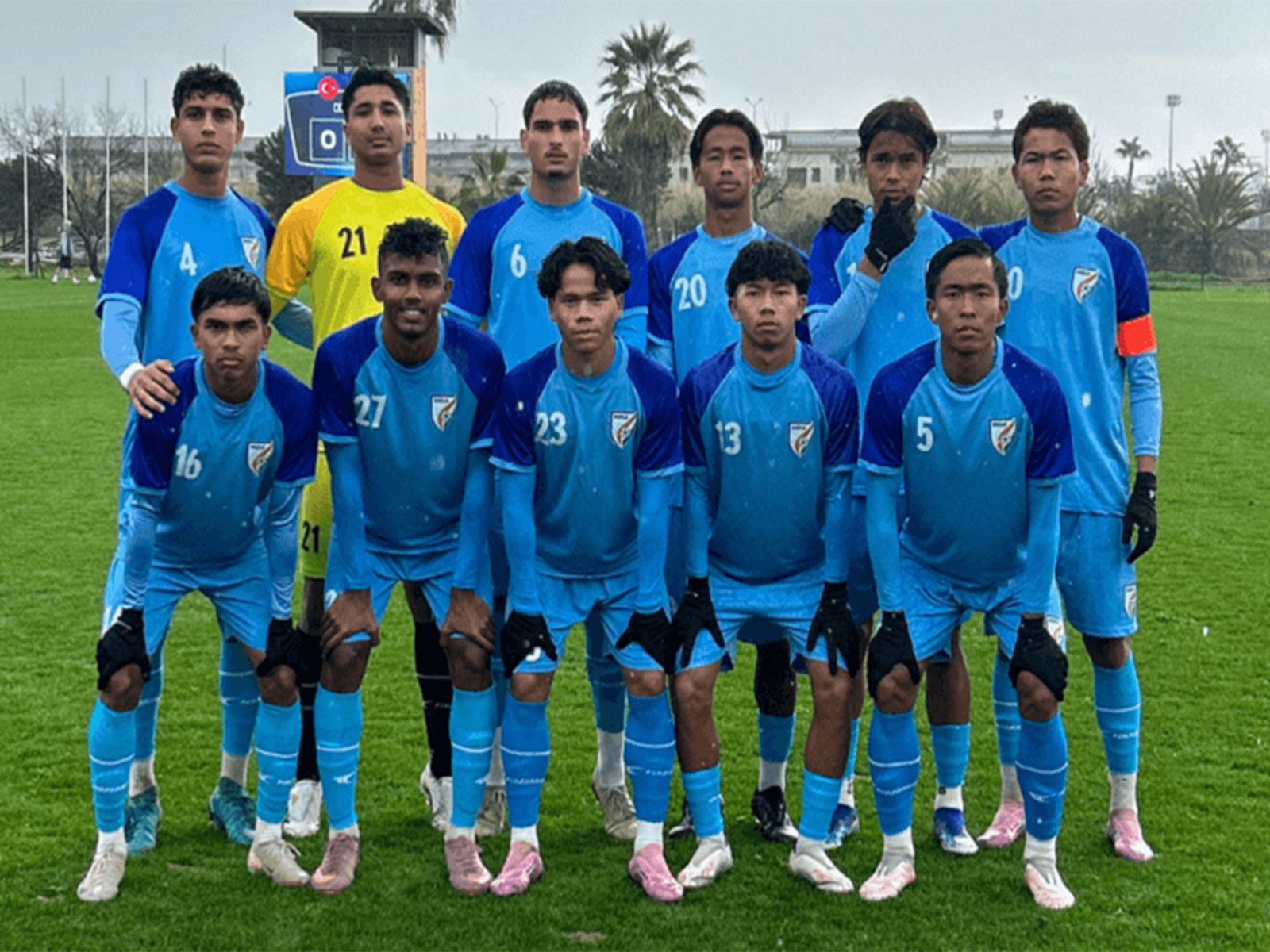 India U-17 football team. (Photo/AIFF) 