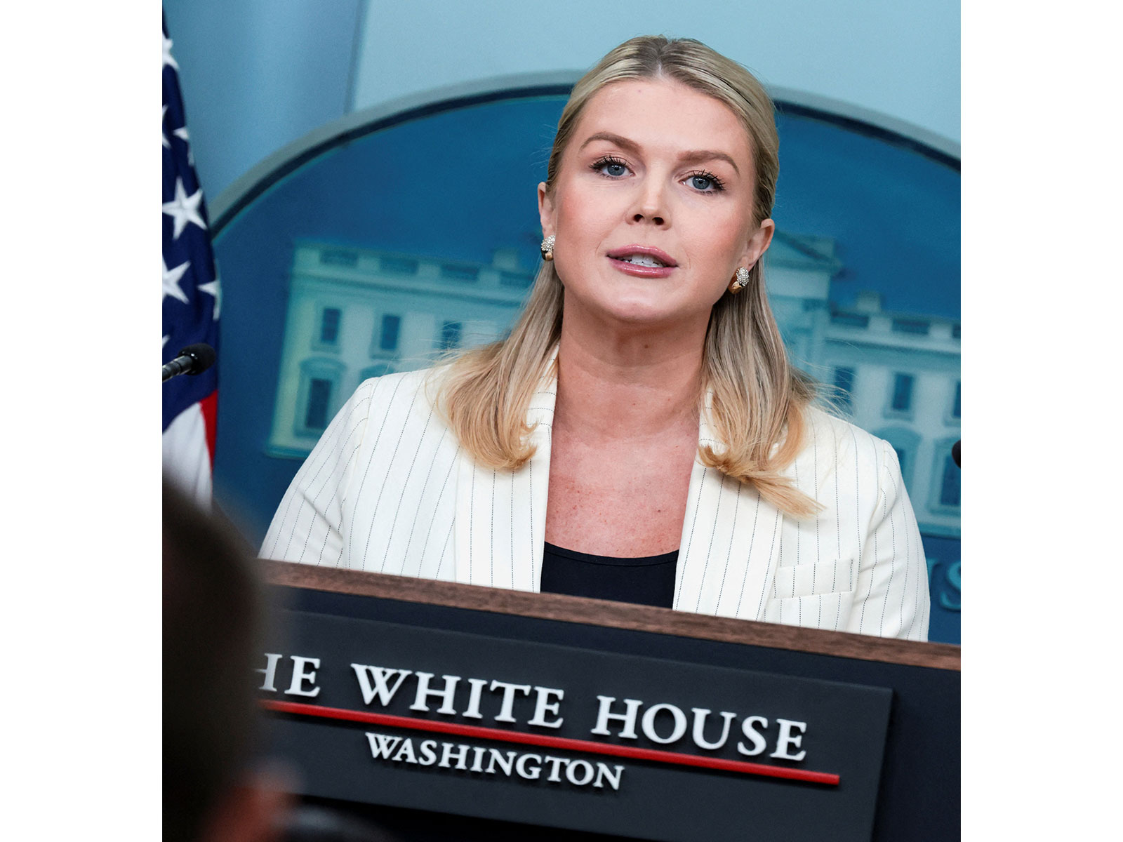 White House Press Secretary Karoline Leavitt (Photo/Reuters)