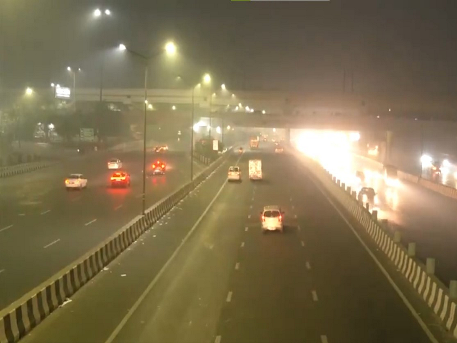 Morning weather visual from  national capital  (Photo/ANI)