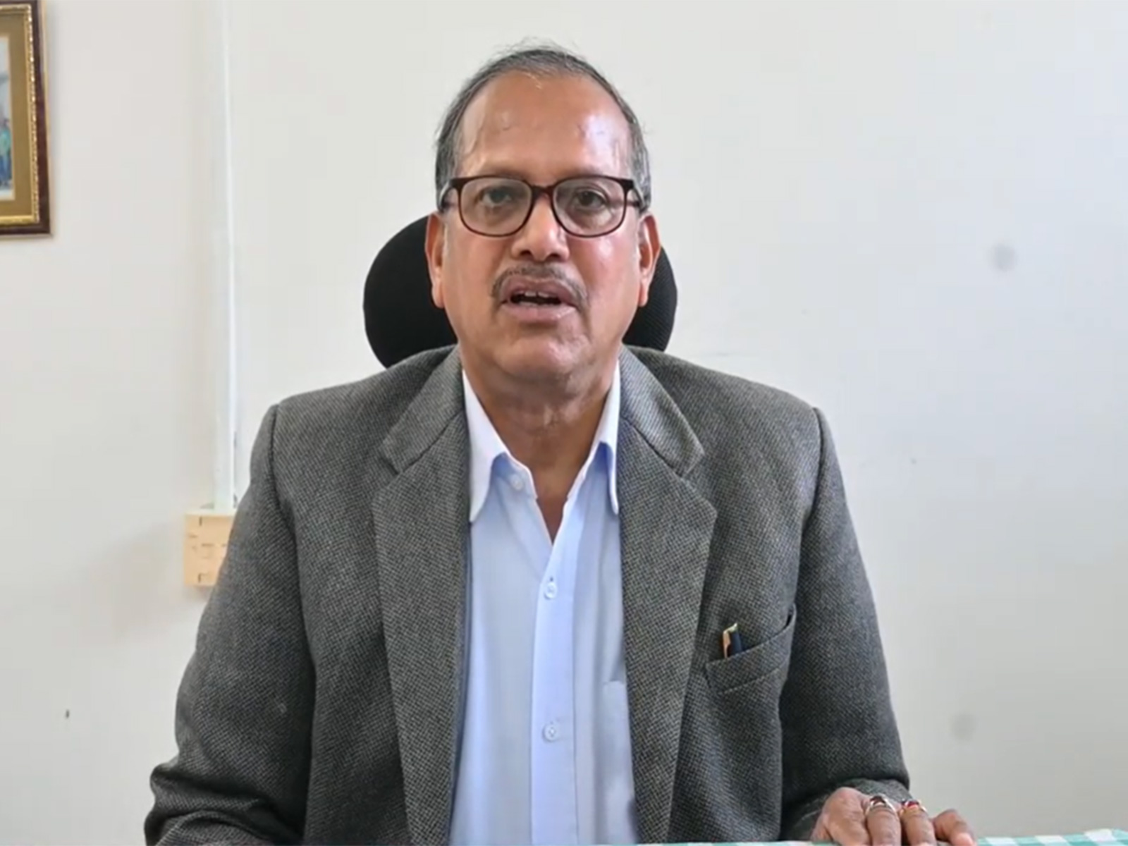 Prof MS Rawat, Department of Geography, School of Sciences, Nagaland University (Photo/ANI)