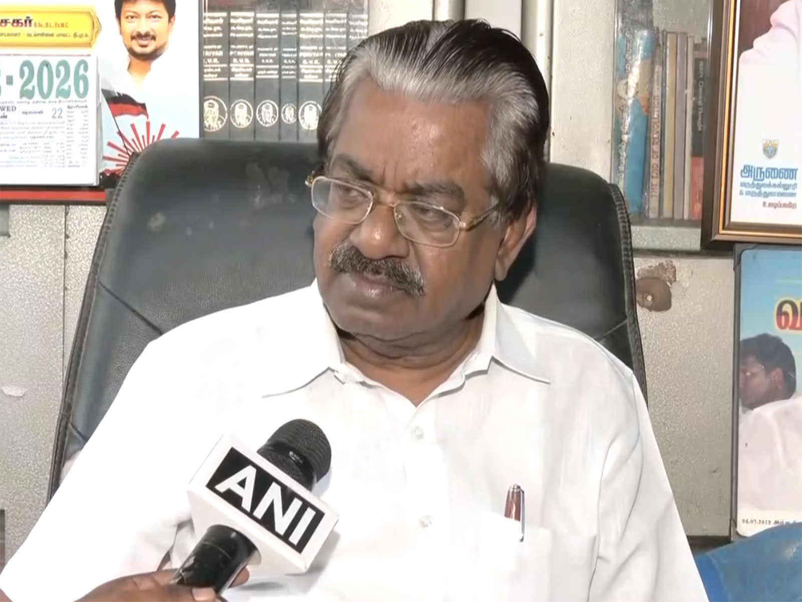 DMK spokesperson TKS Elangovan (Photo/ANI)