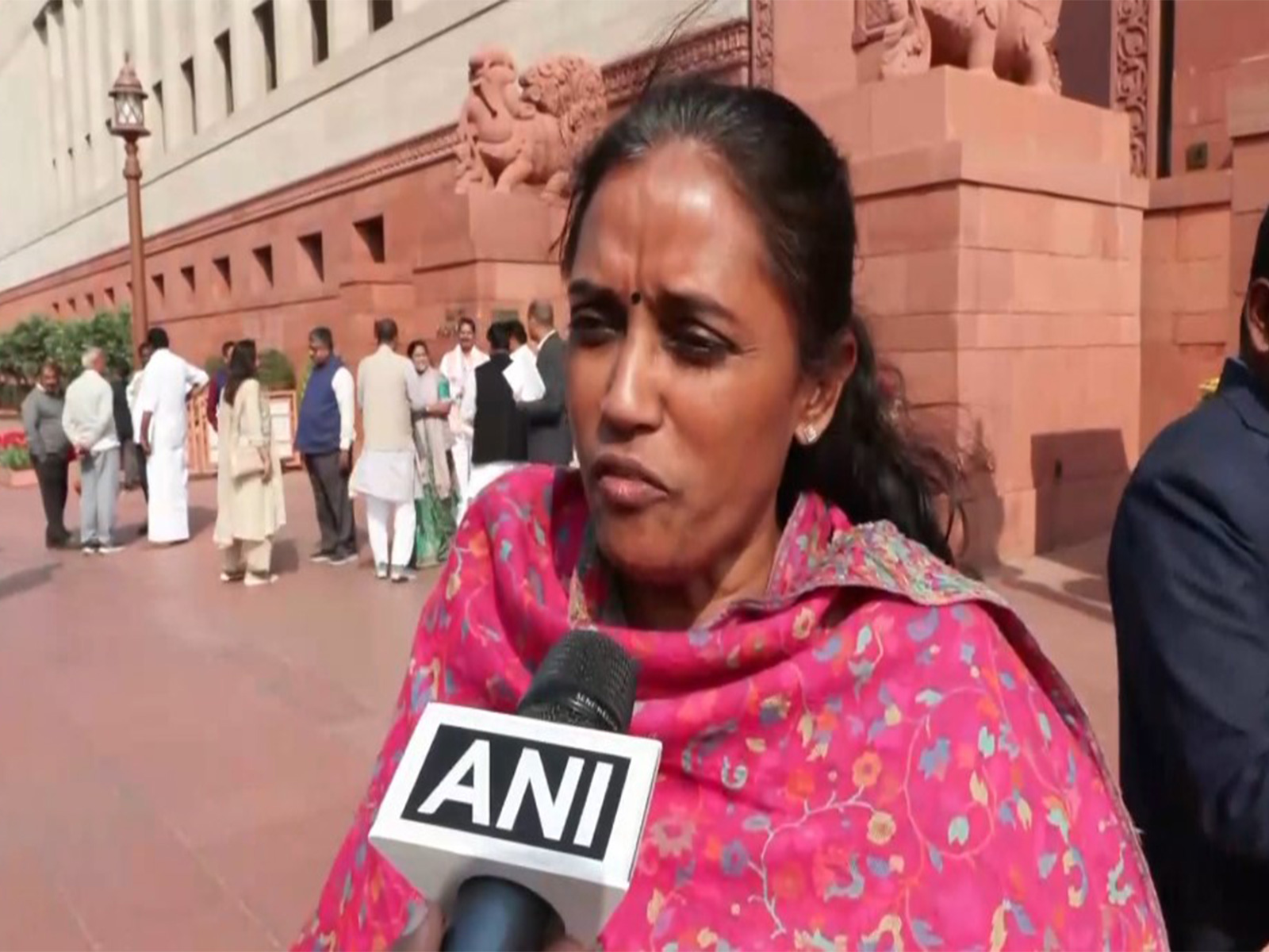 Congress MP Jothimani (Photo/ANI)