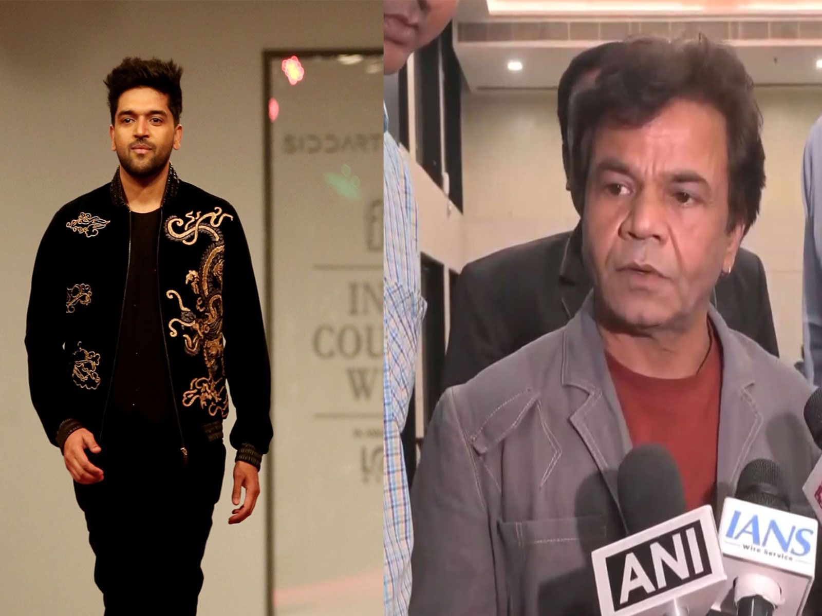 Guru Randhawa, Rajpal Yadav (File photo/ANI)