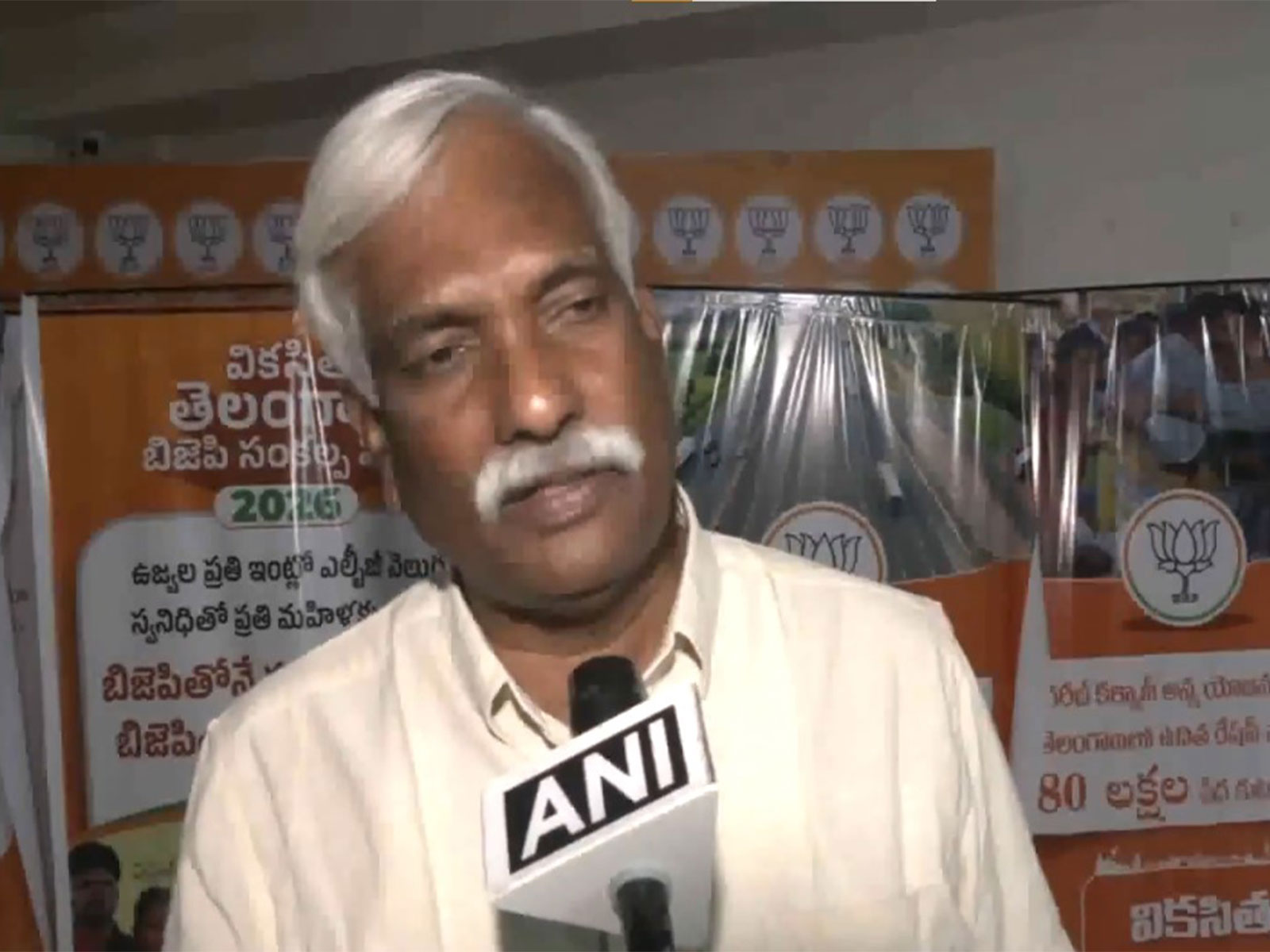 BJP leader Prakash Reddy (Photo/ANI)