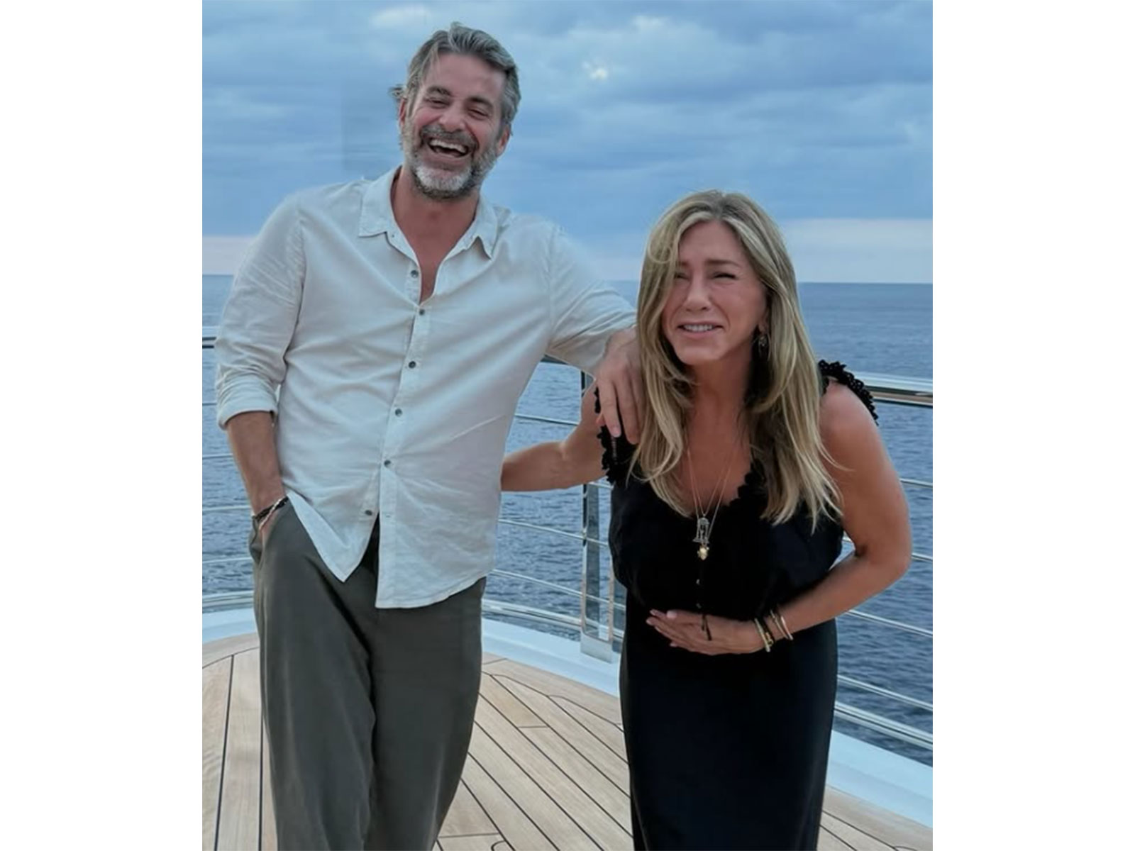 Jim Curtis, Jennifer Aniston (Photo/Instagram/@jimcurtis1)