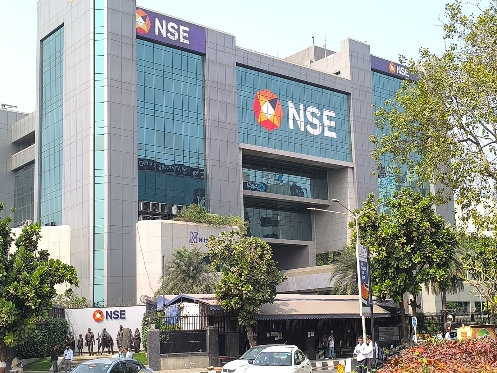 NSE Building (Photo/ANI) NSE Building (Photo/ANI)
