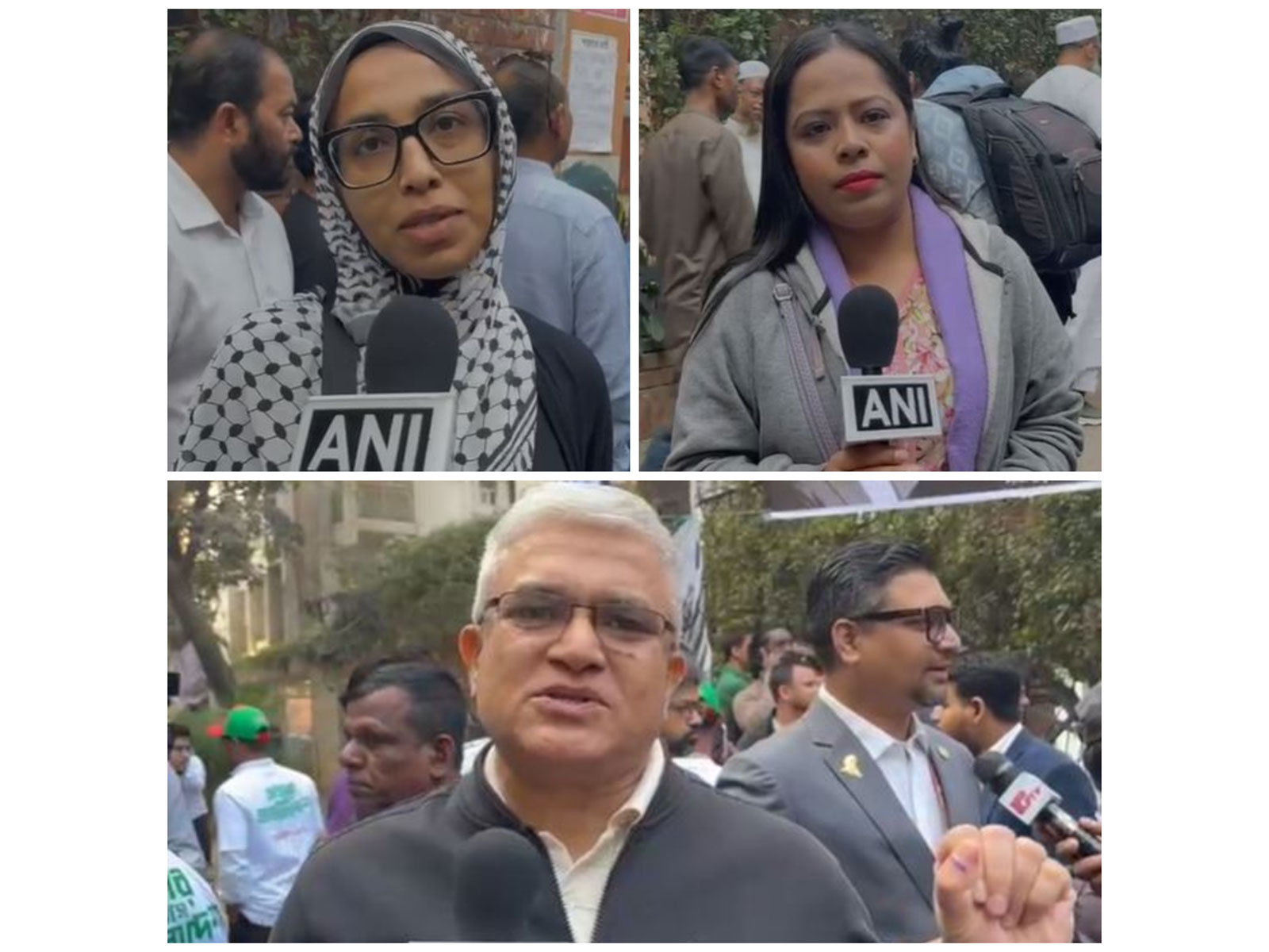 Voters express enthusiasm as Bangladesh goes to polls (Photo/ANI)