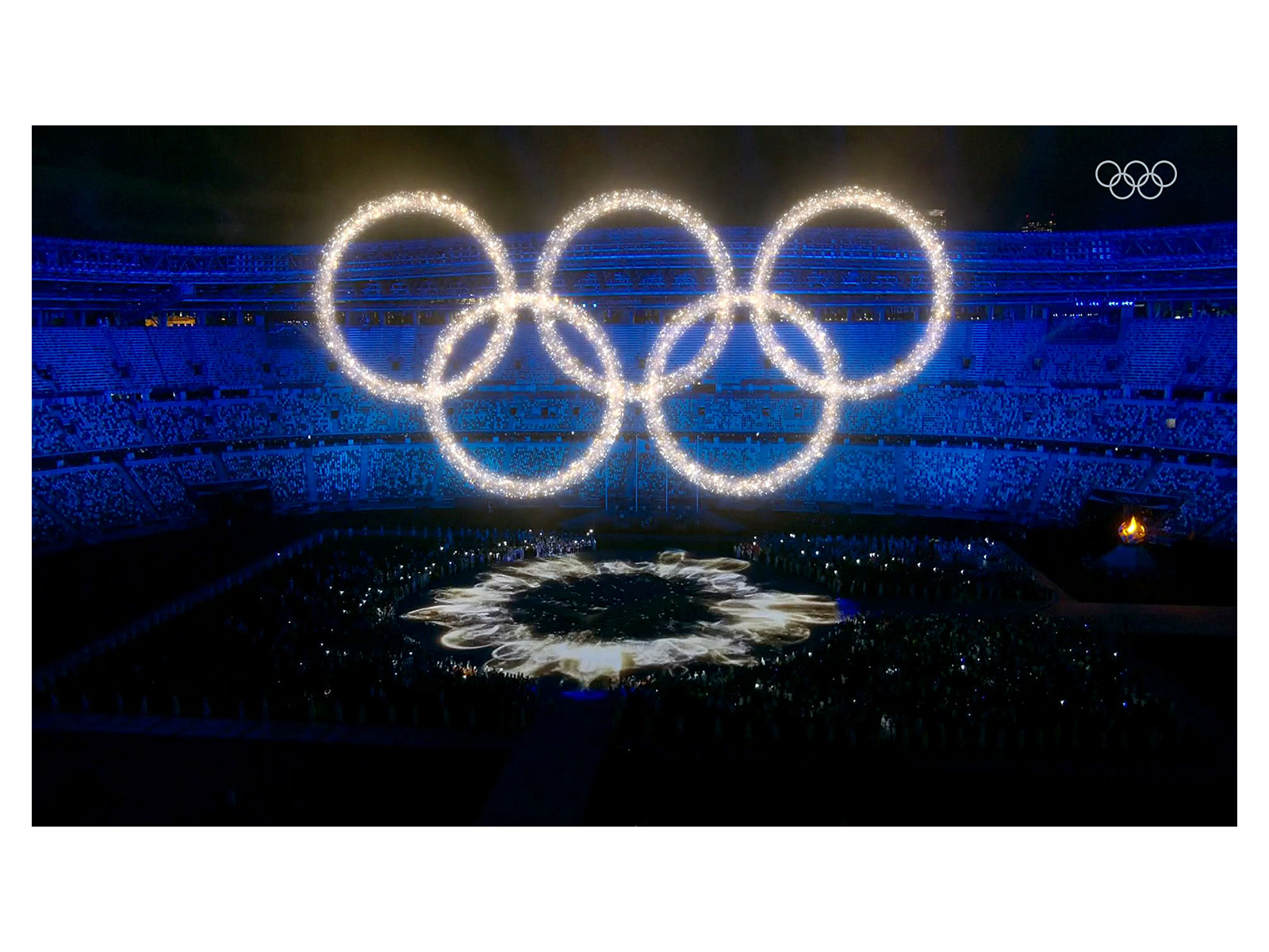 A picture from the closing ceremony of the Tokyo Olympic 2020 (Photo: ANI) A picture from the closing ceremony of the Tokyo Olympic 2020 (Photo: ANI)