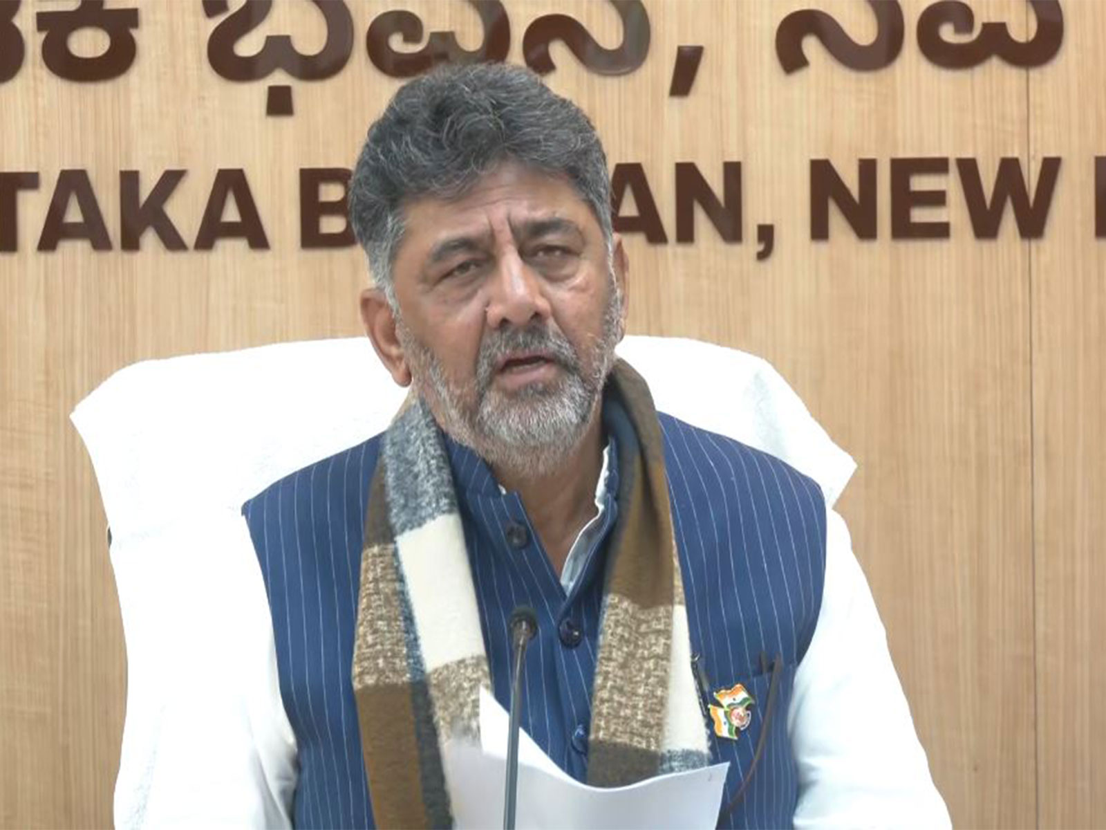 Karnataka Deputy Chief Minister DK Shivakumar (Photo/ANI)