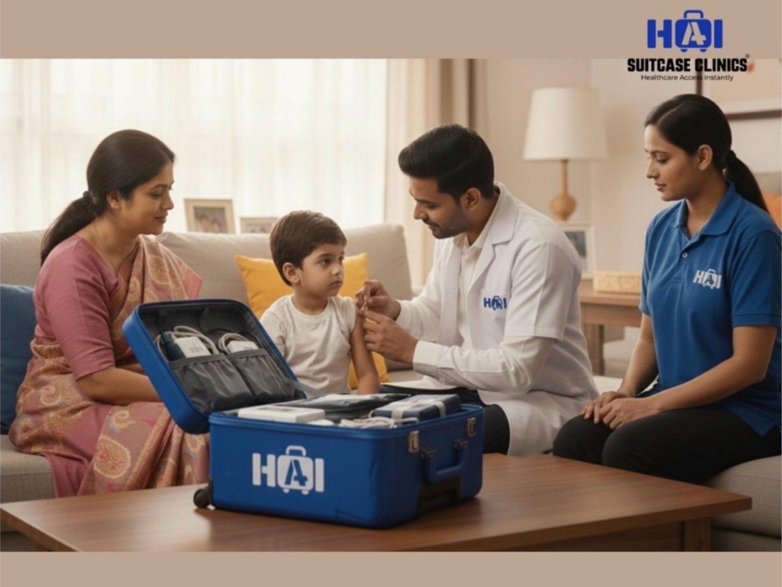 HAI brings AI-enabled doctor-led portable clinics for doorstep care for children, women and elderly