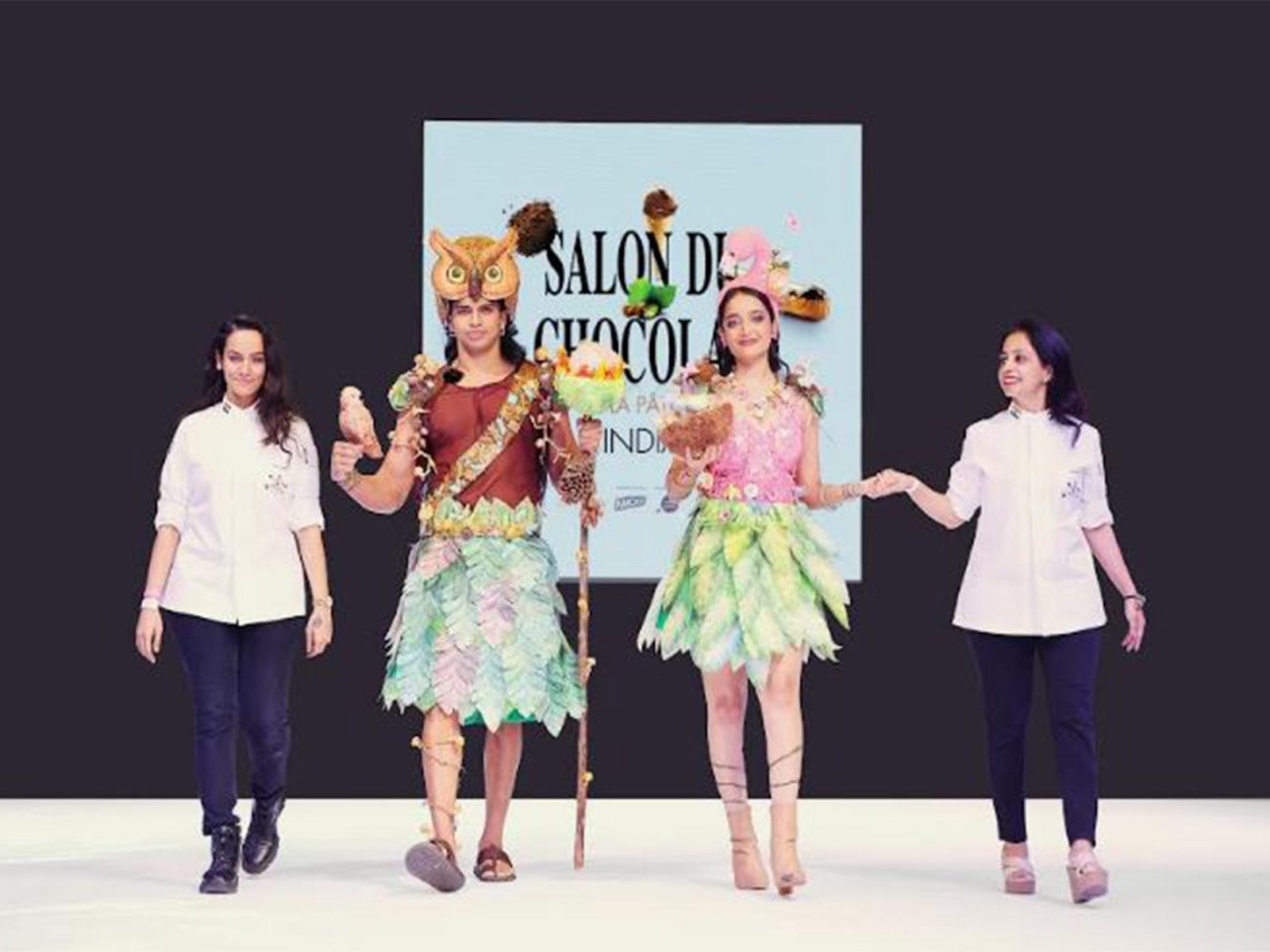 A sweet runway spectacle where chocolate melted into wearable art at Salon du Chocolat India