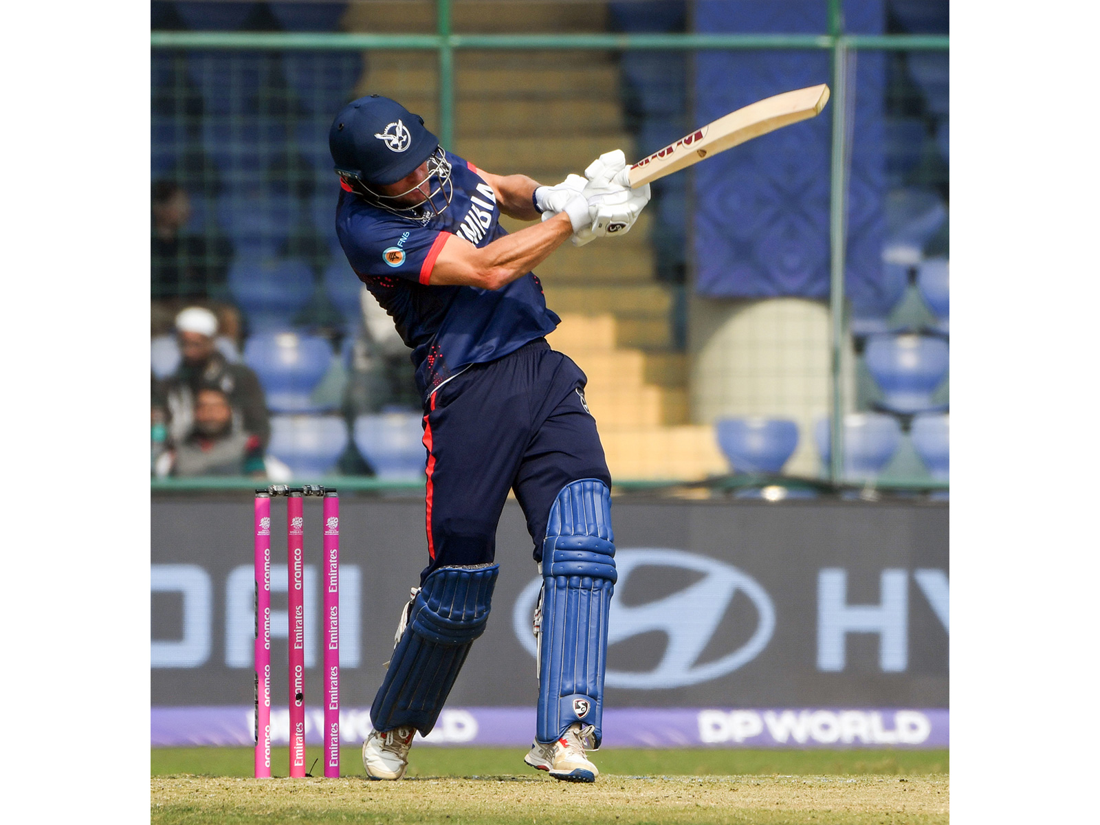 Namibia captain Gerhard Erasmus. (Photo: ANI)