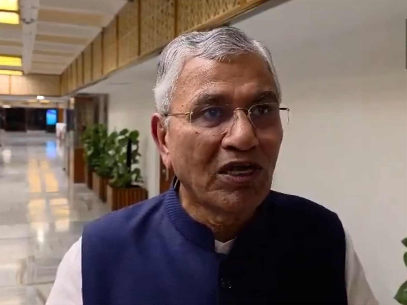 JPC on One India, One Election Chariman PP Choudhary (Photo/ANI)