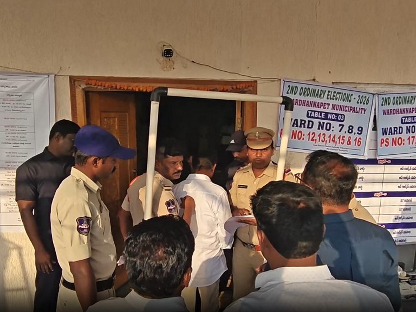 Counting centre in Warangal (Photo: ANI)