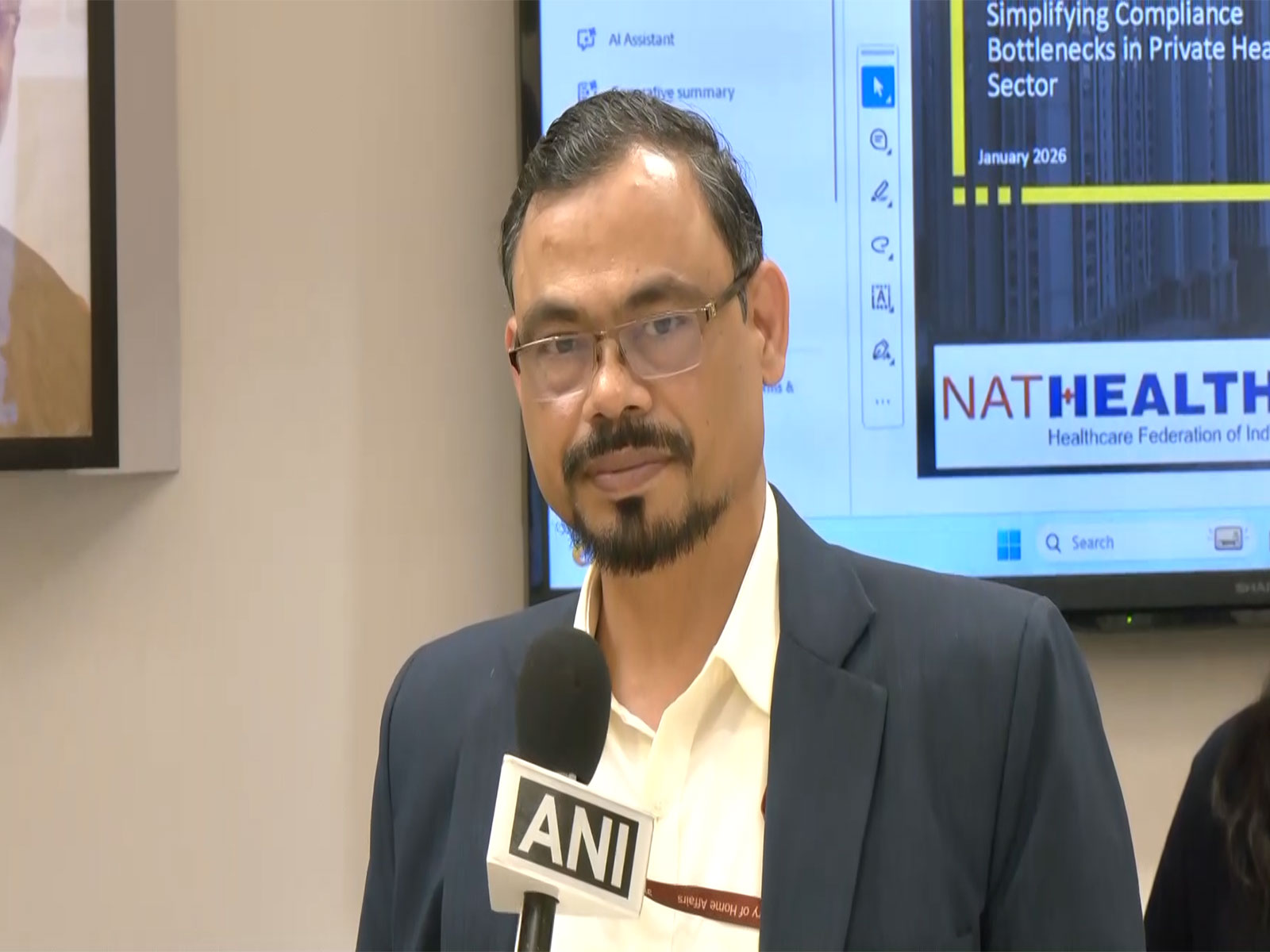 Pravakar Sahoo, NITI Aayog Senior Lead (Photo/ANI)