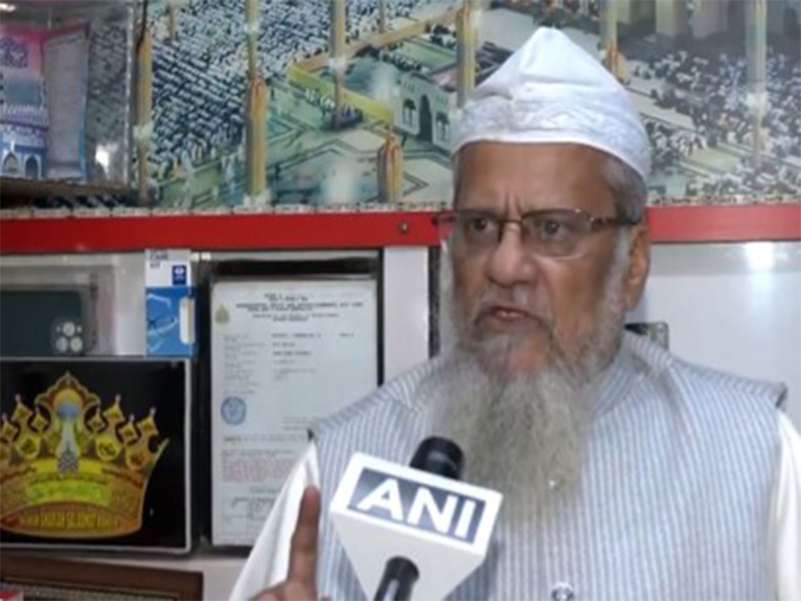 Raza Academy President Muhammad Saeed Noori (Photo/ANI)