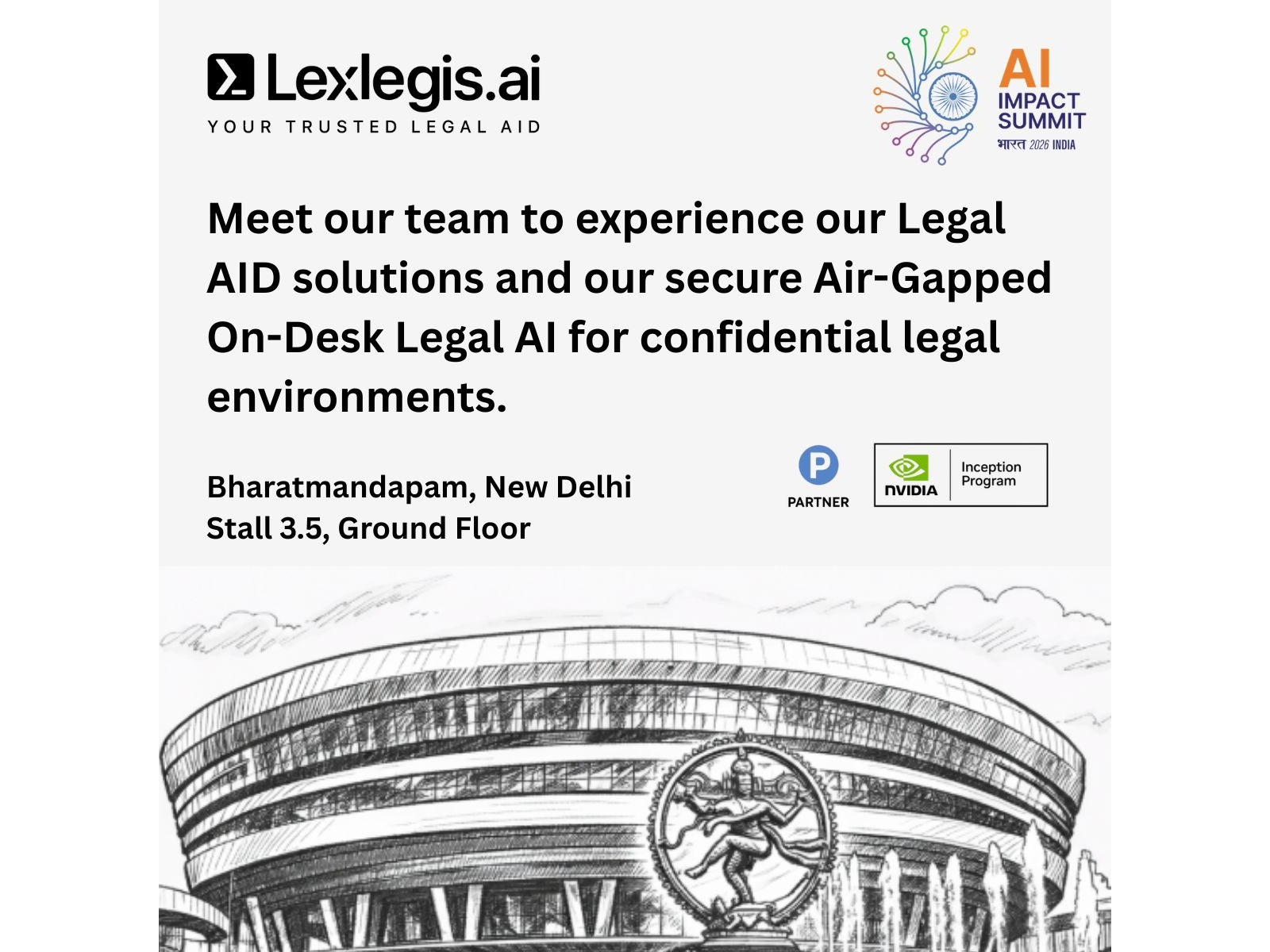 Lexlegis to Showcase AI-Driven Legal Intelligence at India AI Impact Summit 2026 with Five-Stall Presence
