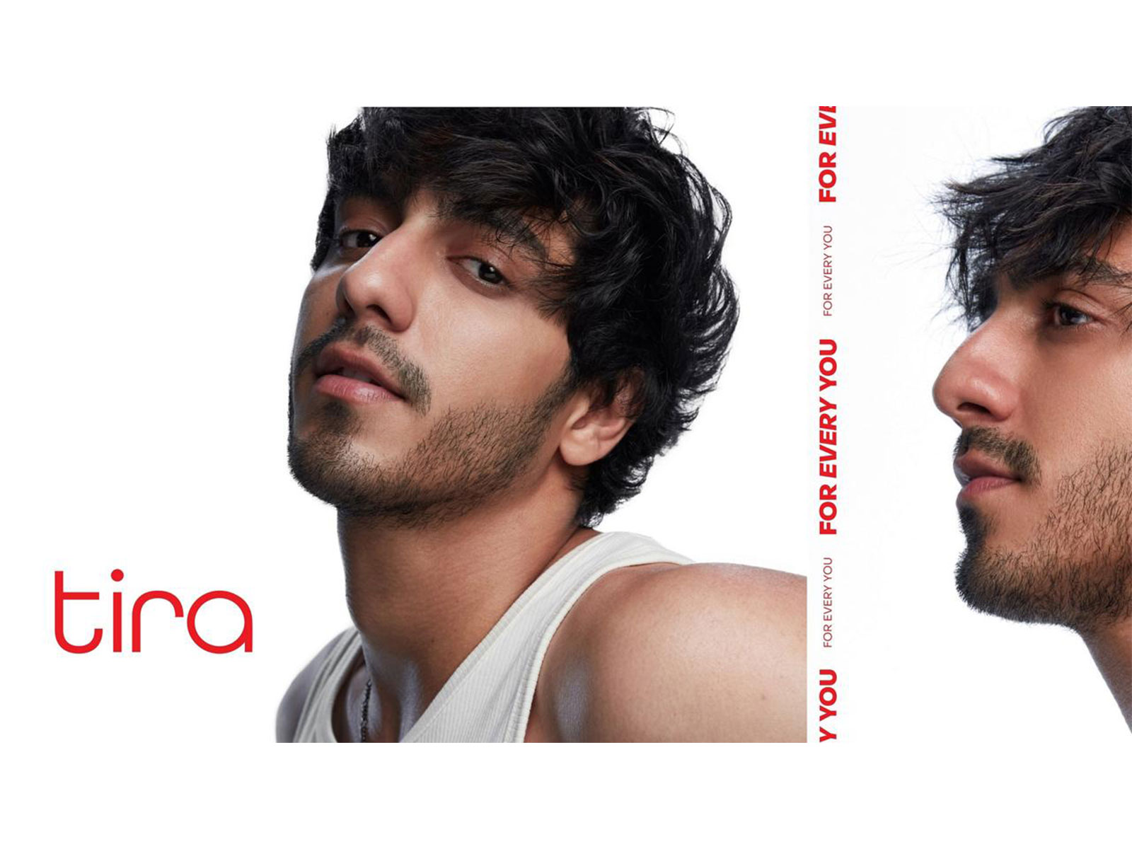Ahaan Panday as brand ambassador of Tira (Image source: TIRA)